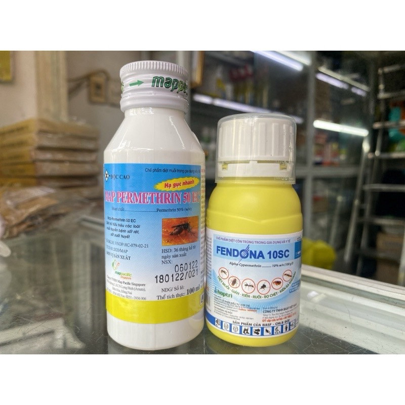 Bộ Fendona 10SC + Map Permethrin 50EC