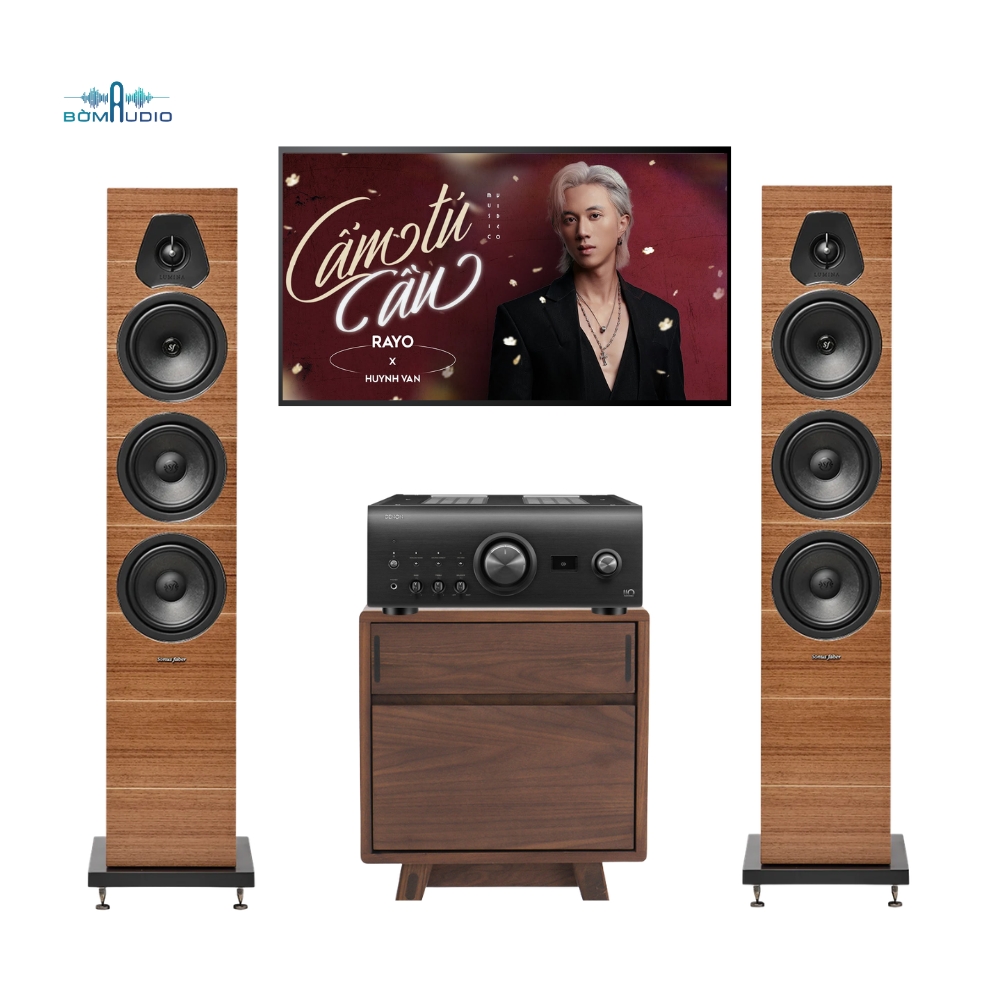 Combo Amply DENON PMA-A110 + Loa Cột SONUS FABER LUMINA V – DES2_thumbnail_1