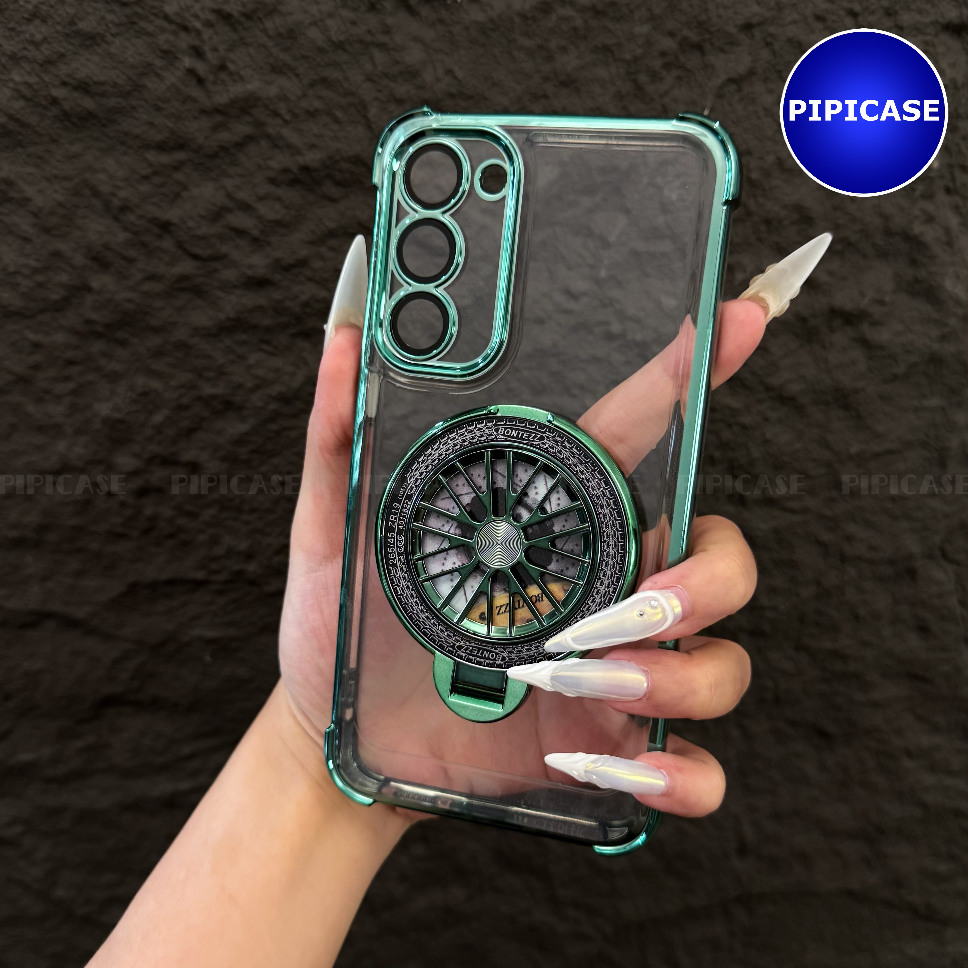 Ốp Lưng Samsung S23 5G - AB - Xanh Lá