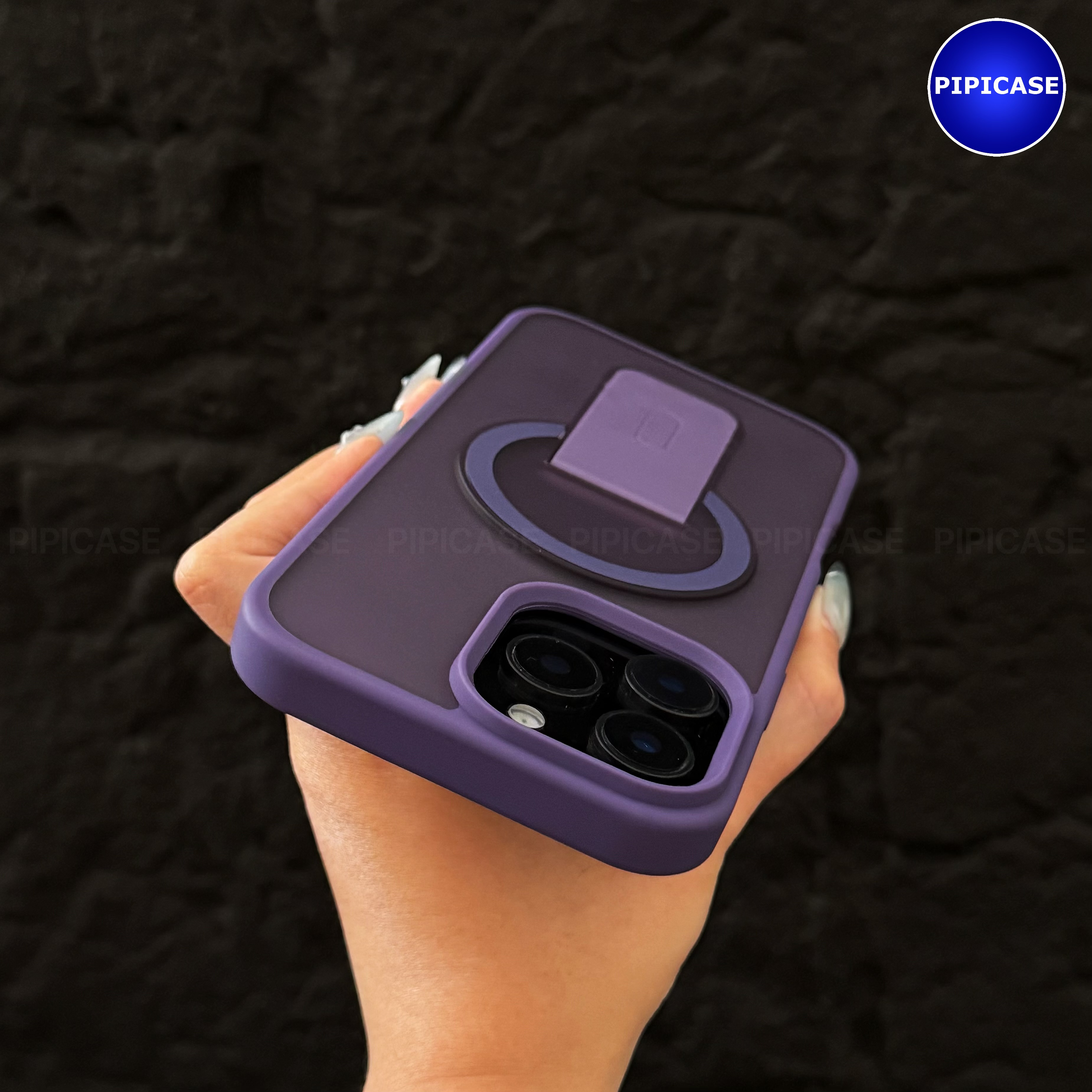 Ốp Lưng iPhone 16 Pro Max - Quin - Tím Đậm_thumbnail_26