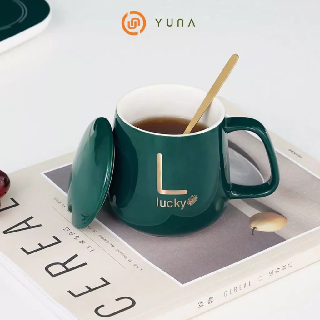 Set Cốc Sứ Kèm Hộp Quà Cao Cấp – Ly Uống Nước Decor Siêu Xinh, Tặng Kèm Thìa & Thiệp_thumbnail_2