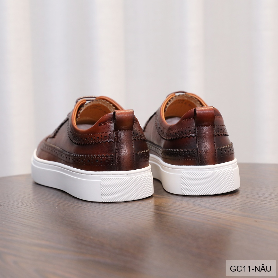 GC11 - Giày Nam Brogue Da Thật Phong Cách Anh Quốc Thiết Kế Sneaker Thời Trang_thumbnail_24