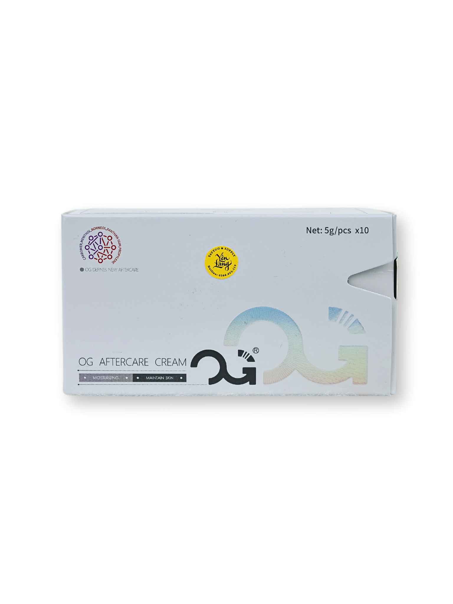 Kem dưỡng OG (5g/gói x 10 gói) - OG Aftercare Cream - Hộp nguyên 10 gói (HSD: 2028)