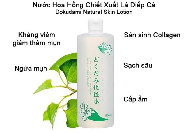 Toner Rau Diếp Cá Dokudami Nội địa Nhật Bản 500ml_thumbnail_2