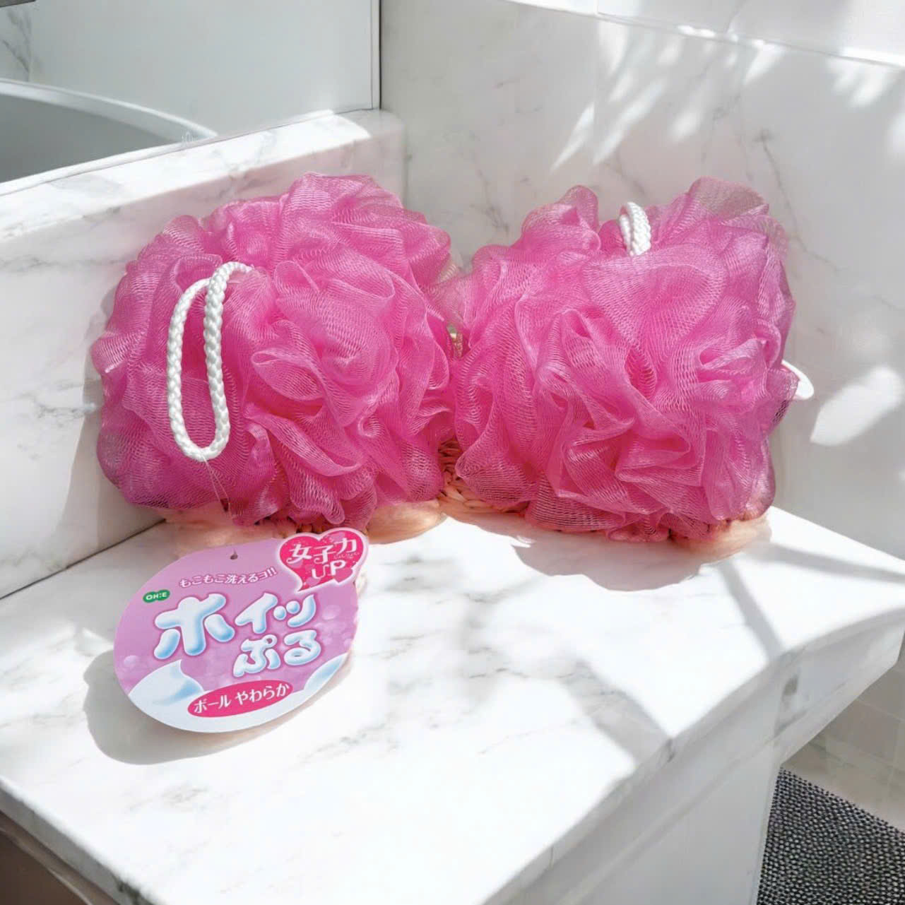 Bông tắm tròn OHE