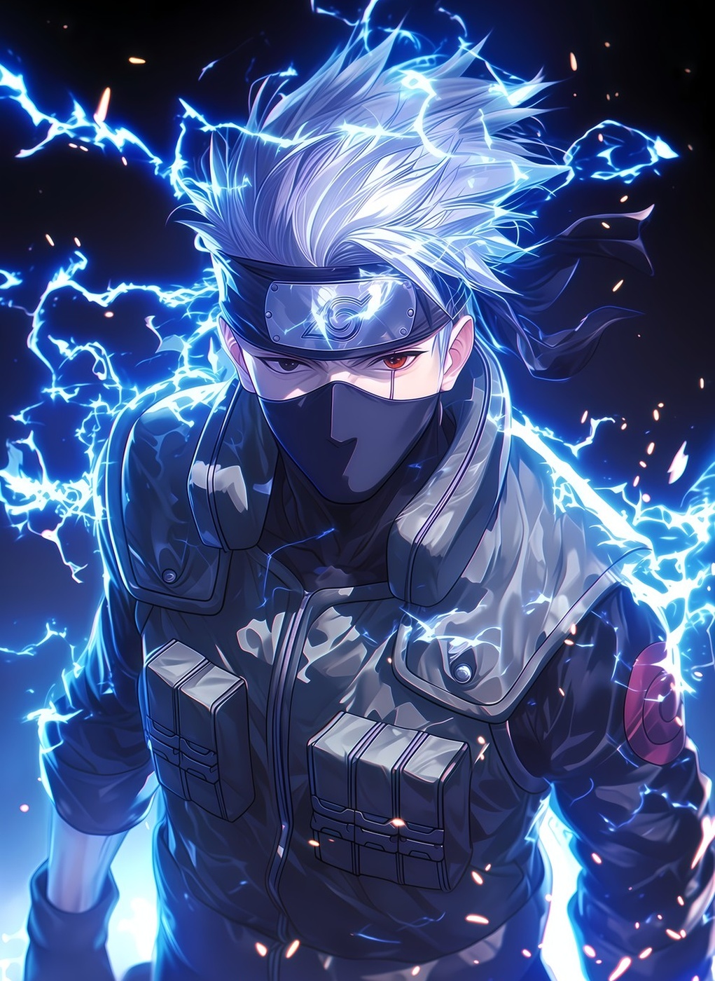 Kakashi Hatake Electrified Lightning Blade — ANM-KKS-278