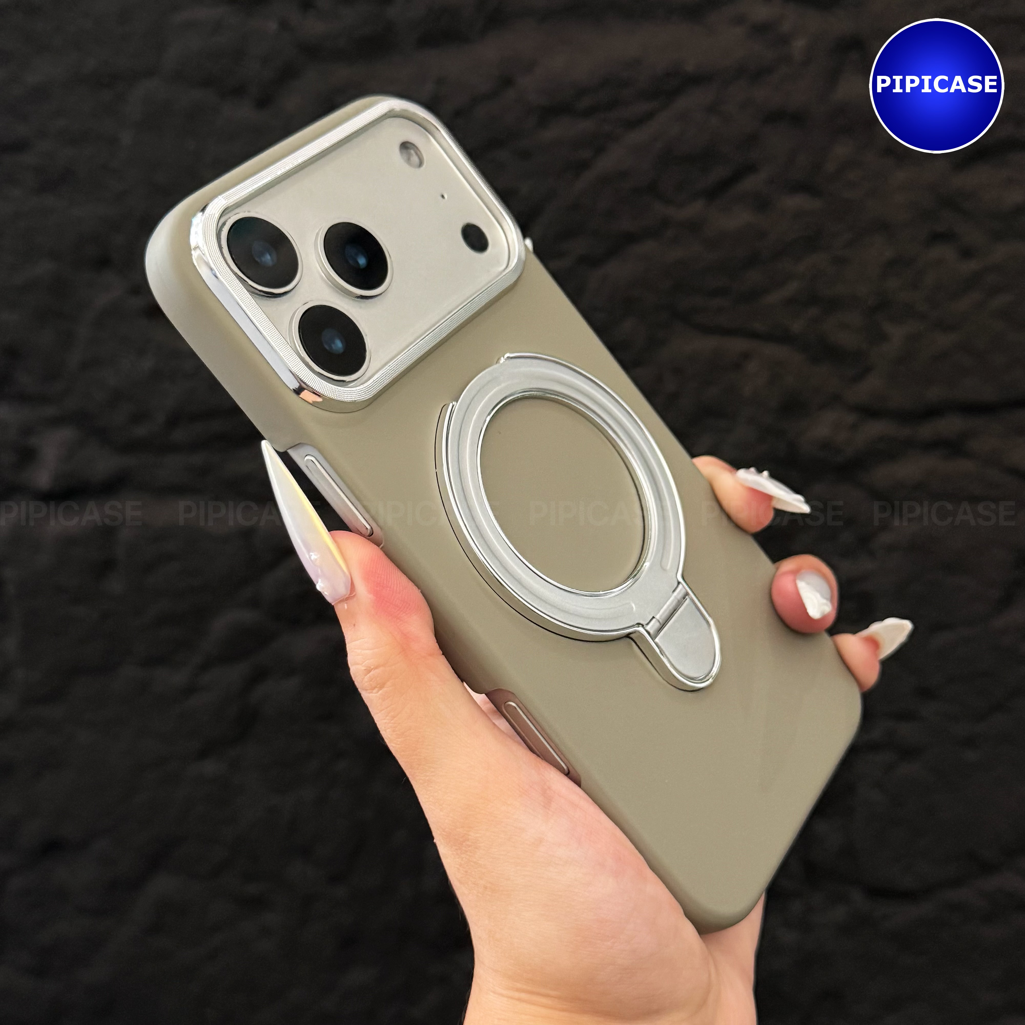 Ốp Lưng iPhone 17 Pro Max - Titan Force - Xám_thumbnail_11