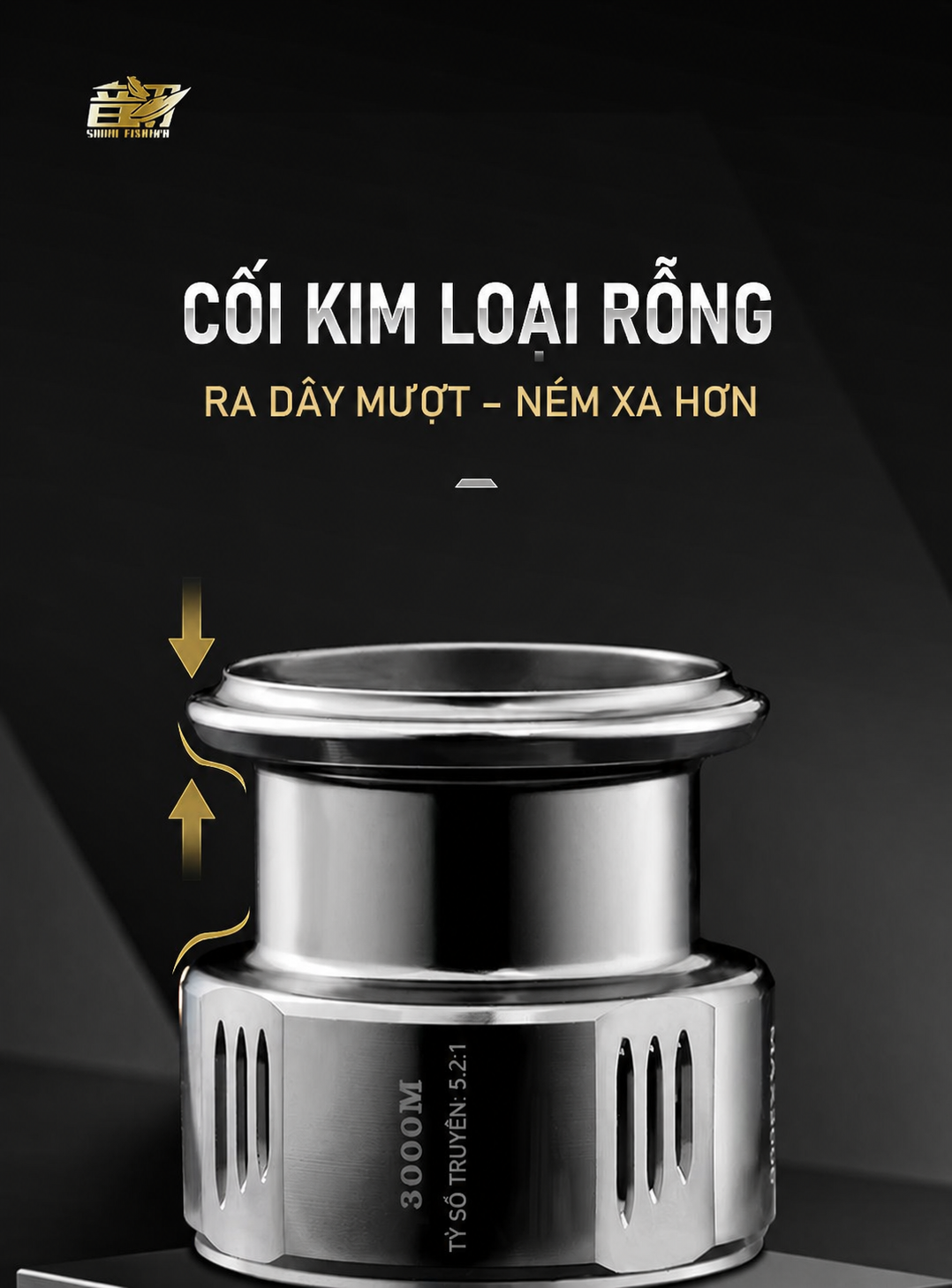 Máy Câu Yinyu Tay Quay Đôi Cao Cấp_thumbnail_3