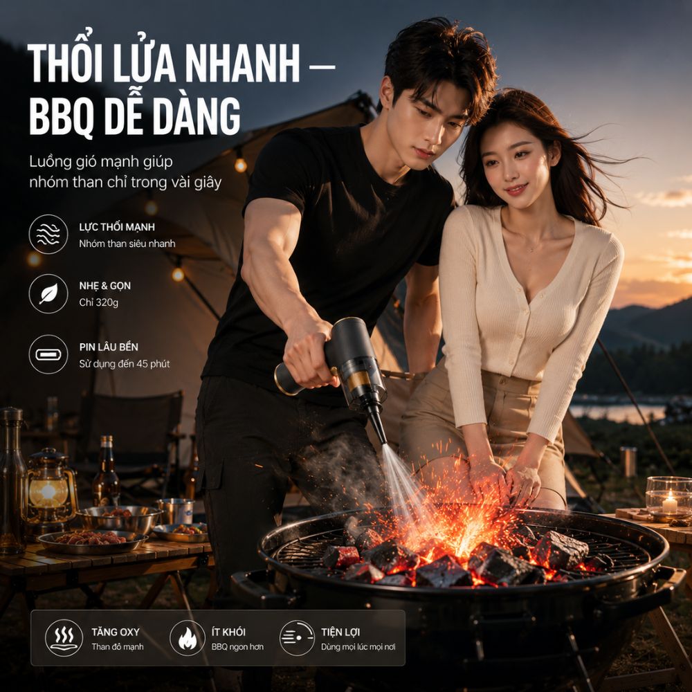 Máy Hút Thổi Bụi Không Dây Kachi MK367 kèm phụ kiện hút bụi_thumbnail_9