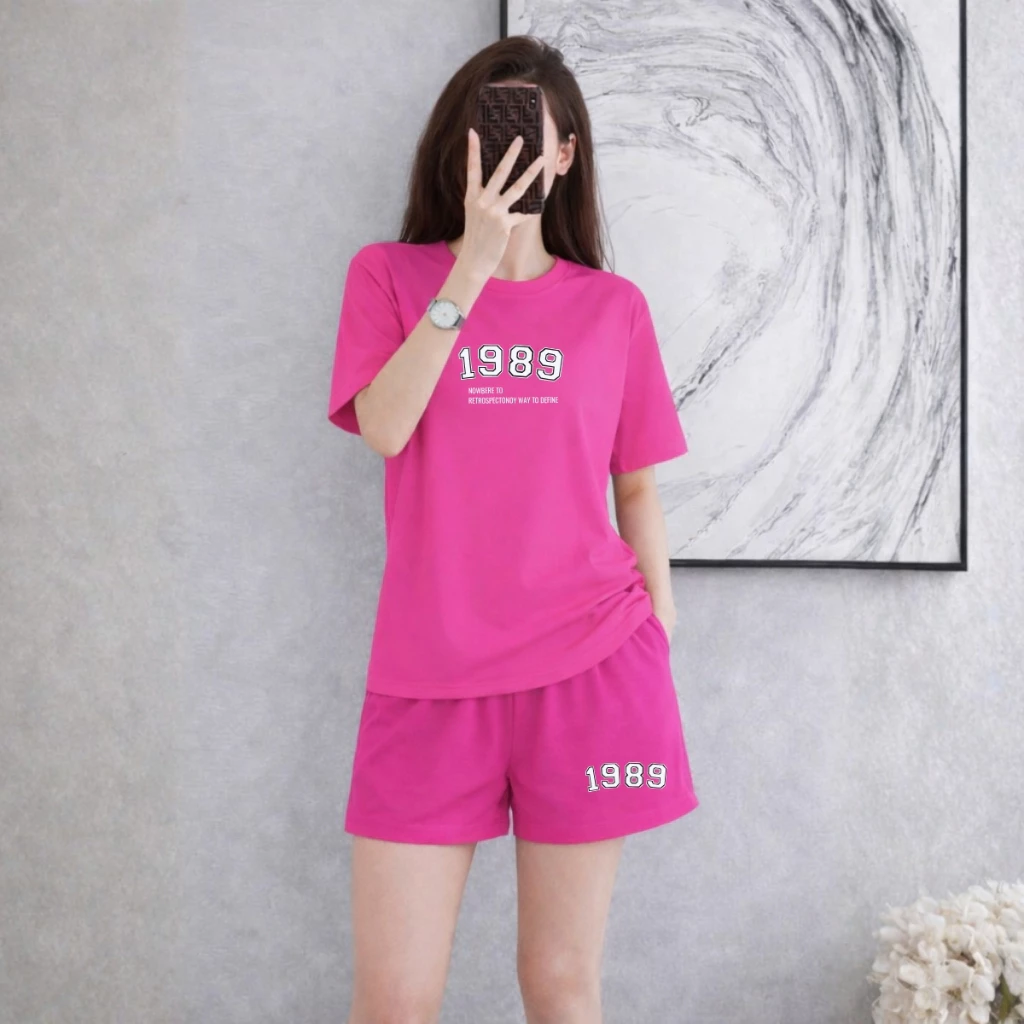 [Form rộng] Bộ đồ nữ cộc tay mùa hè - Set đồ thun nữ thời trang LOZA G0290