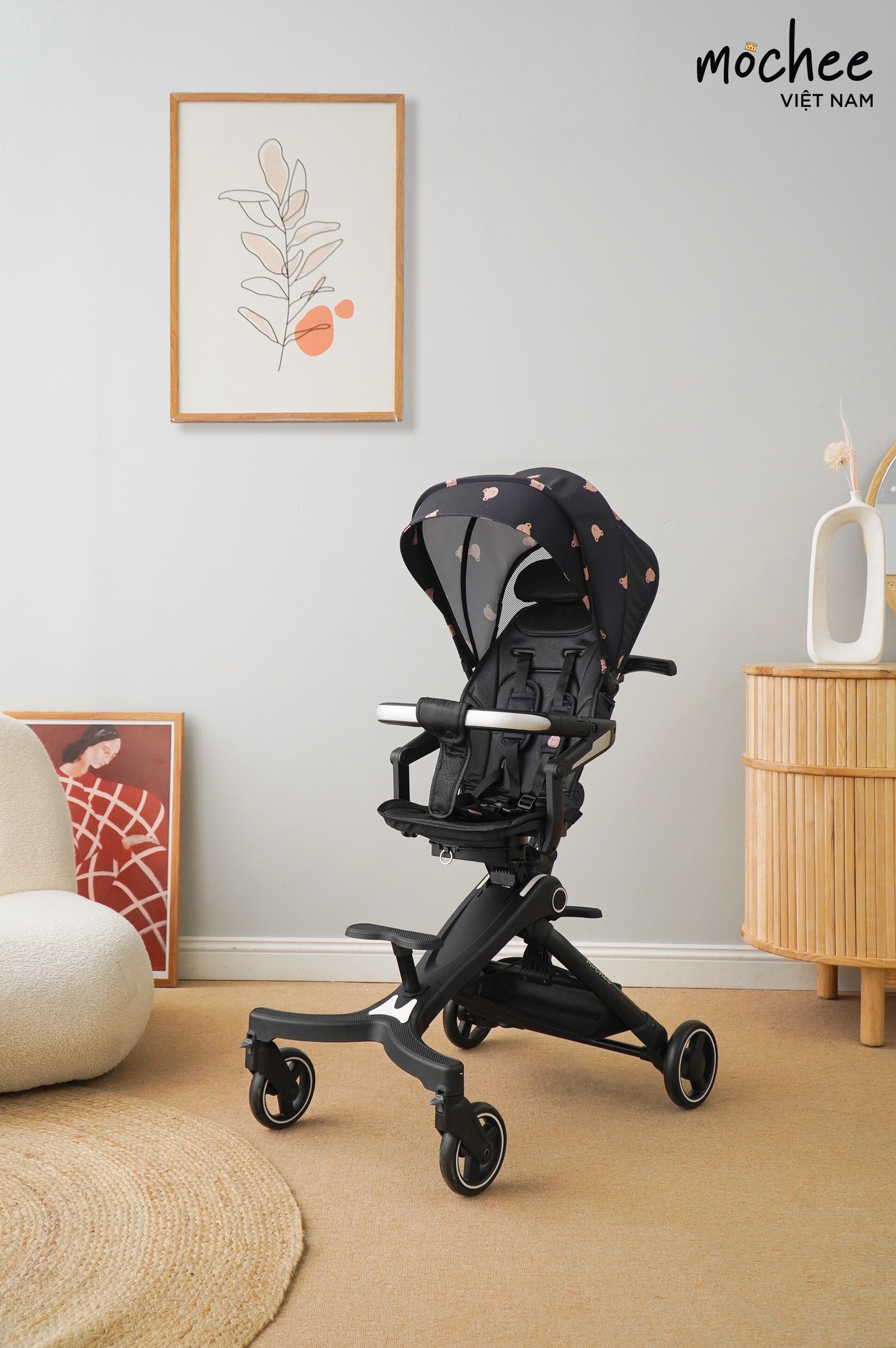 Xe đẩy đảo chiều Mochee