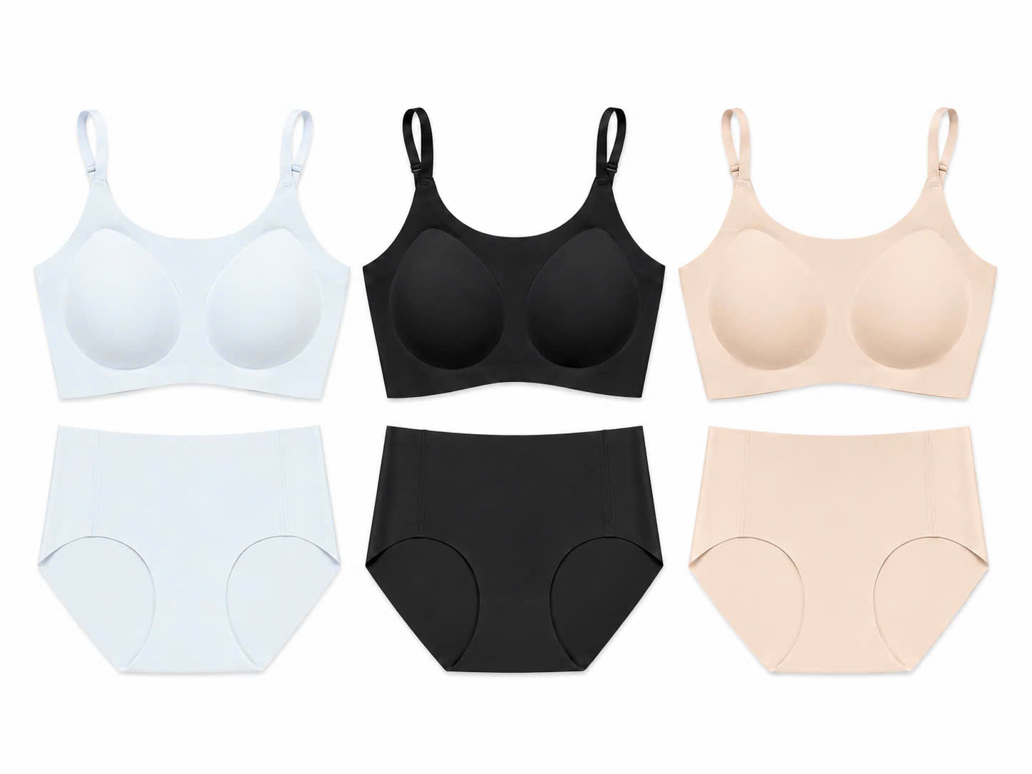 E688 SET ÁO BRA + QUẦN CHIP UNI 3 MÀU
