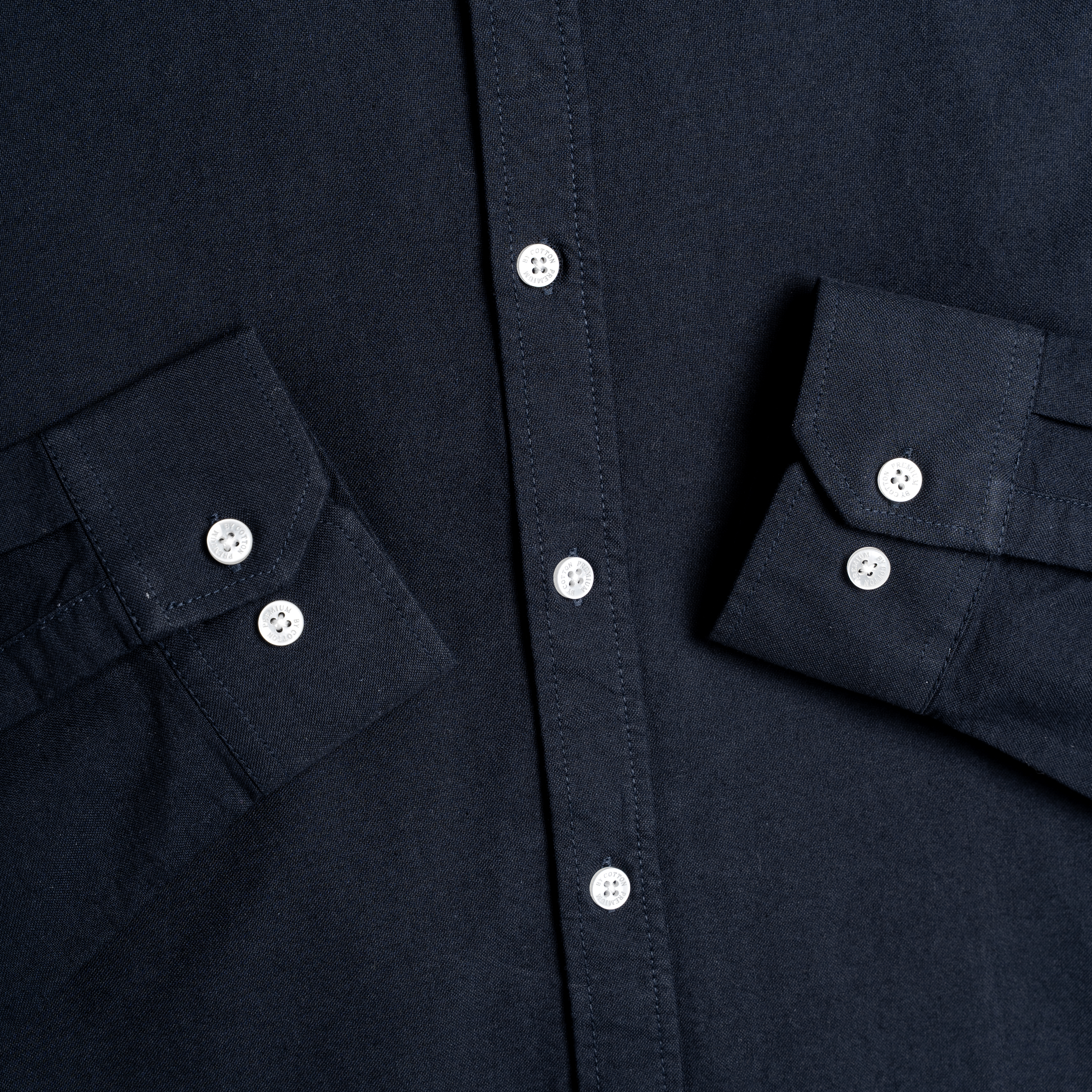 Áo Sơ Mi Nam By Cotton Oxford Xanh Đen_thumbnail_3