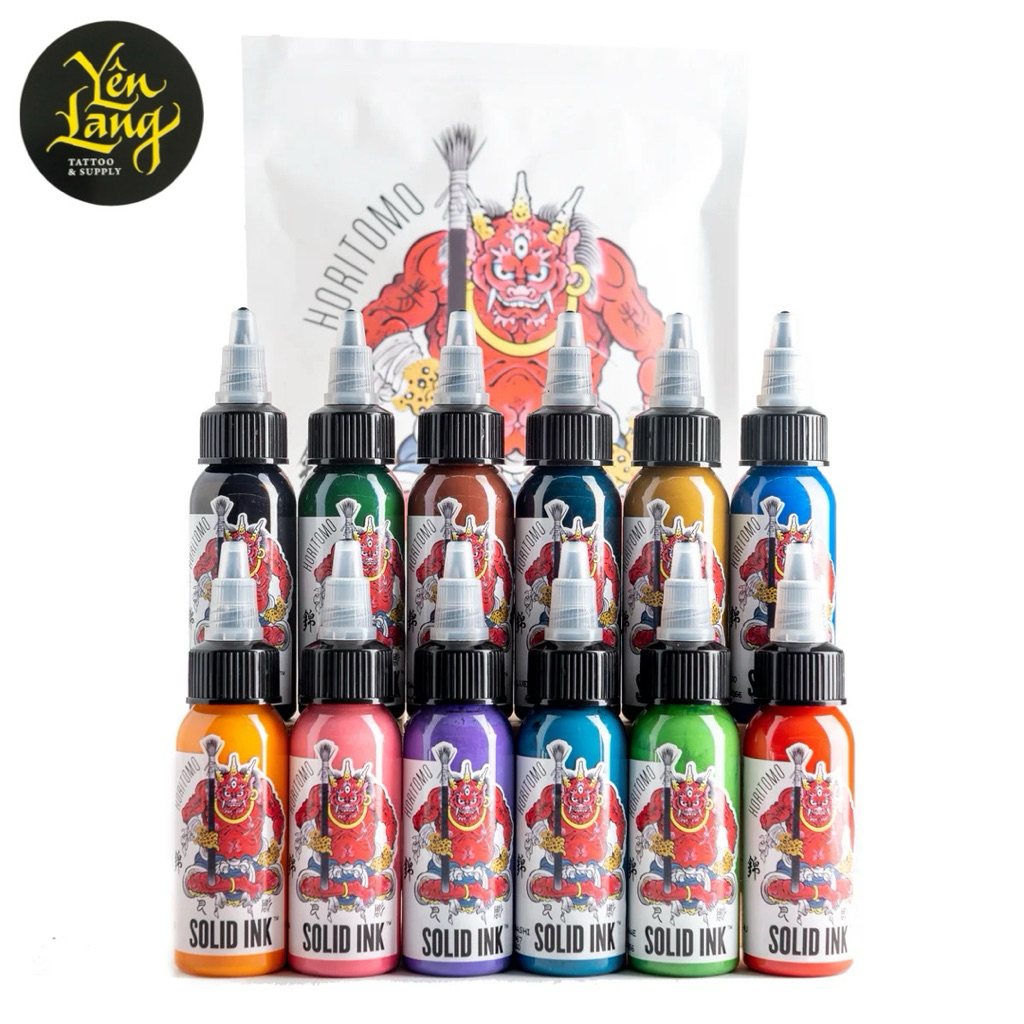 Horitomo - Set 12 màu SOLID (1oz)