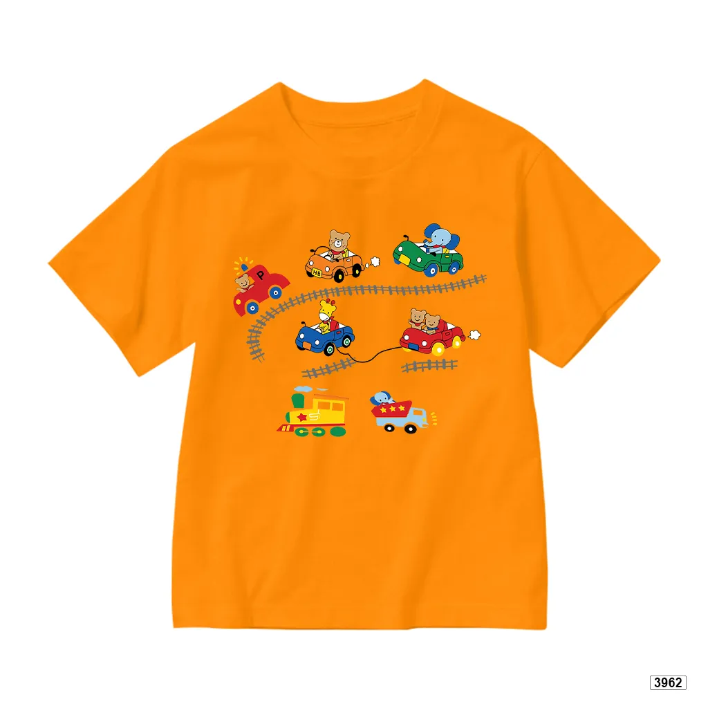 Áo thun trẻ em bé trai bé gái hoạt hình Xe lửa Kado 3962_thumbnail_12