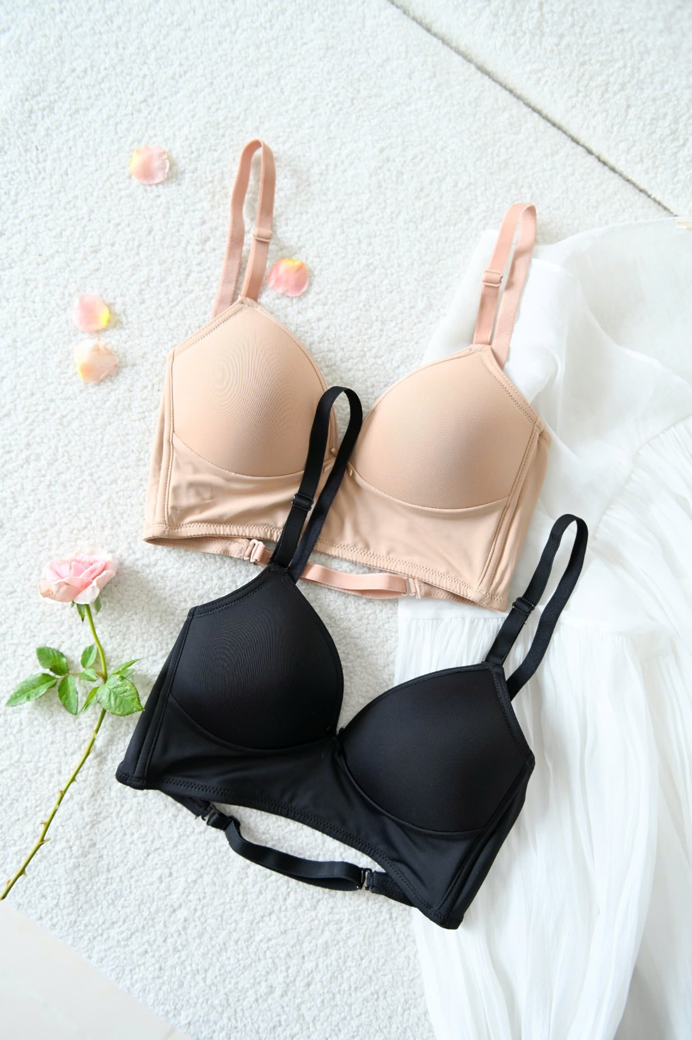 COMBO 2 Áo Ngực LOC PREMIUM Bọc Cup Hở Lưng Thun Lạnh_thumbnail_5