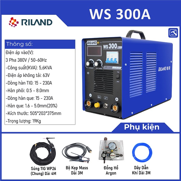 Máy hàn TIG WS300A- RILAND