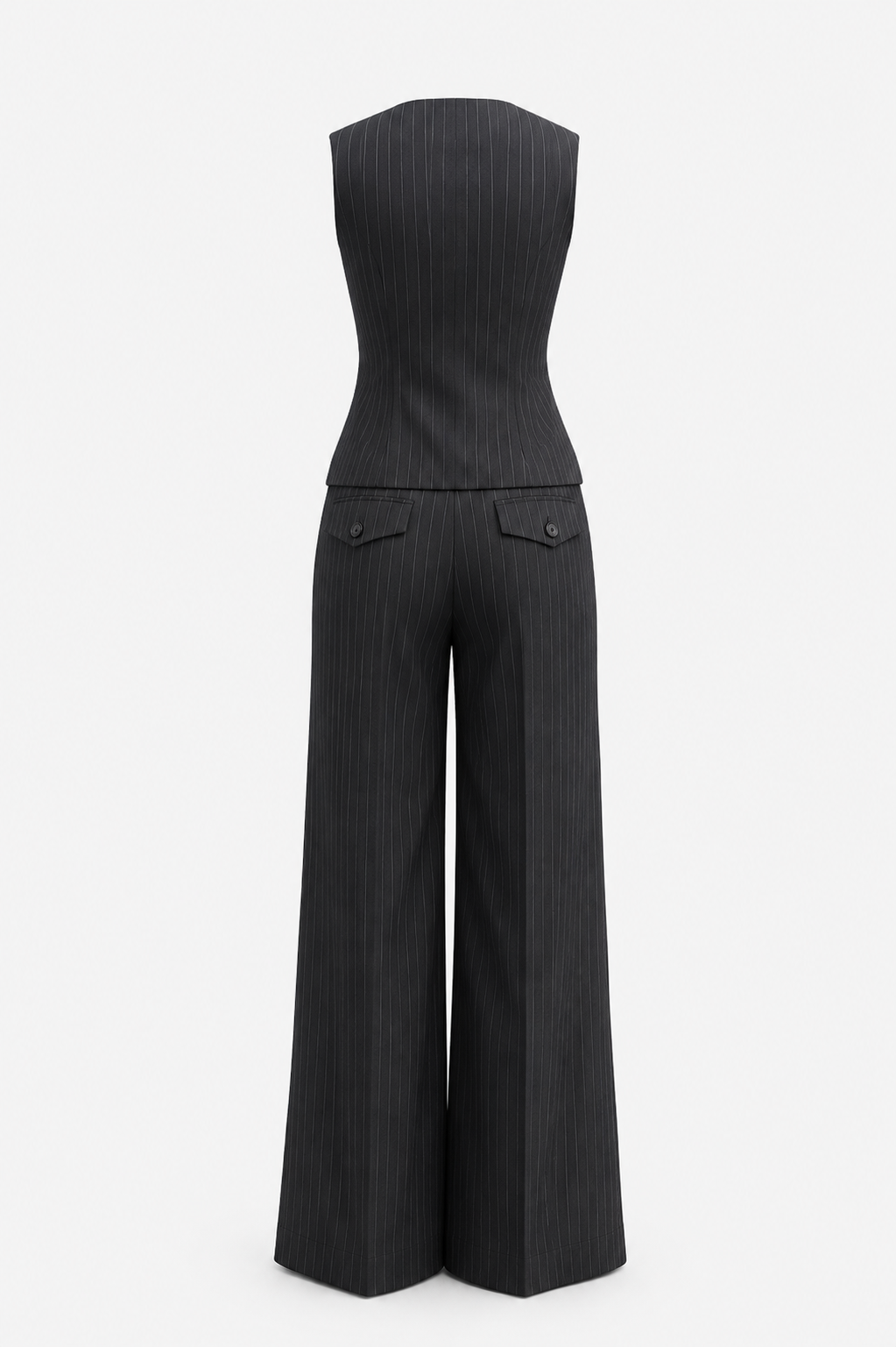 Bộ vest gile kẻ 26504 đen_thumbnail_5