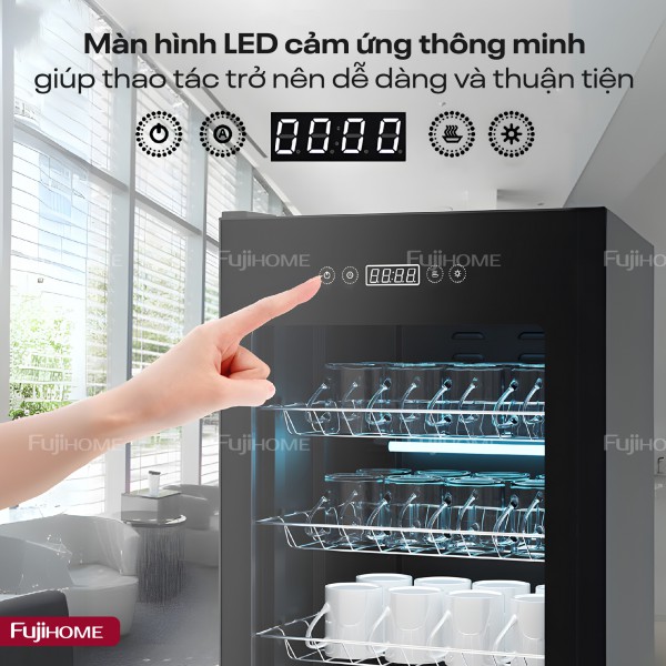Tủ sấy chén bát tiệt trùng dung tích lớn DD180_thumbnail_11