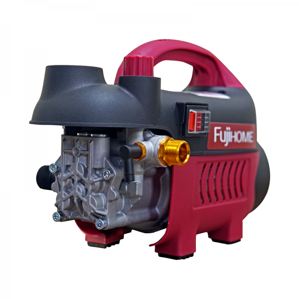 Máy rửa xe mô tơ cảm ứng từ FujiHOME PWX1AJ (có đồng hồ áp và chỉnh áp)