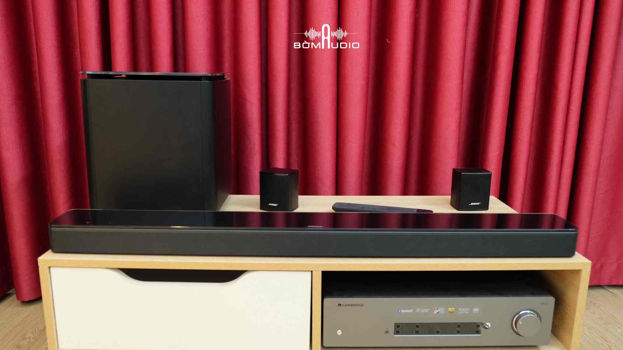 [LIKENEW 99%] Dàn Soundbar BOSE SMART SOUNDBAR 700 + BASS MODULE 700 + SURROUND SPEAKERS_thumbnail_2