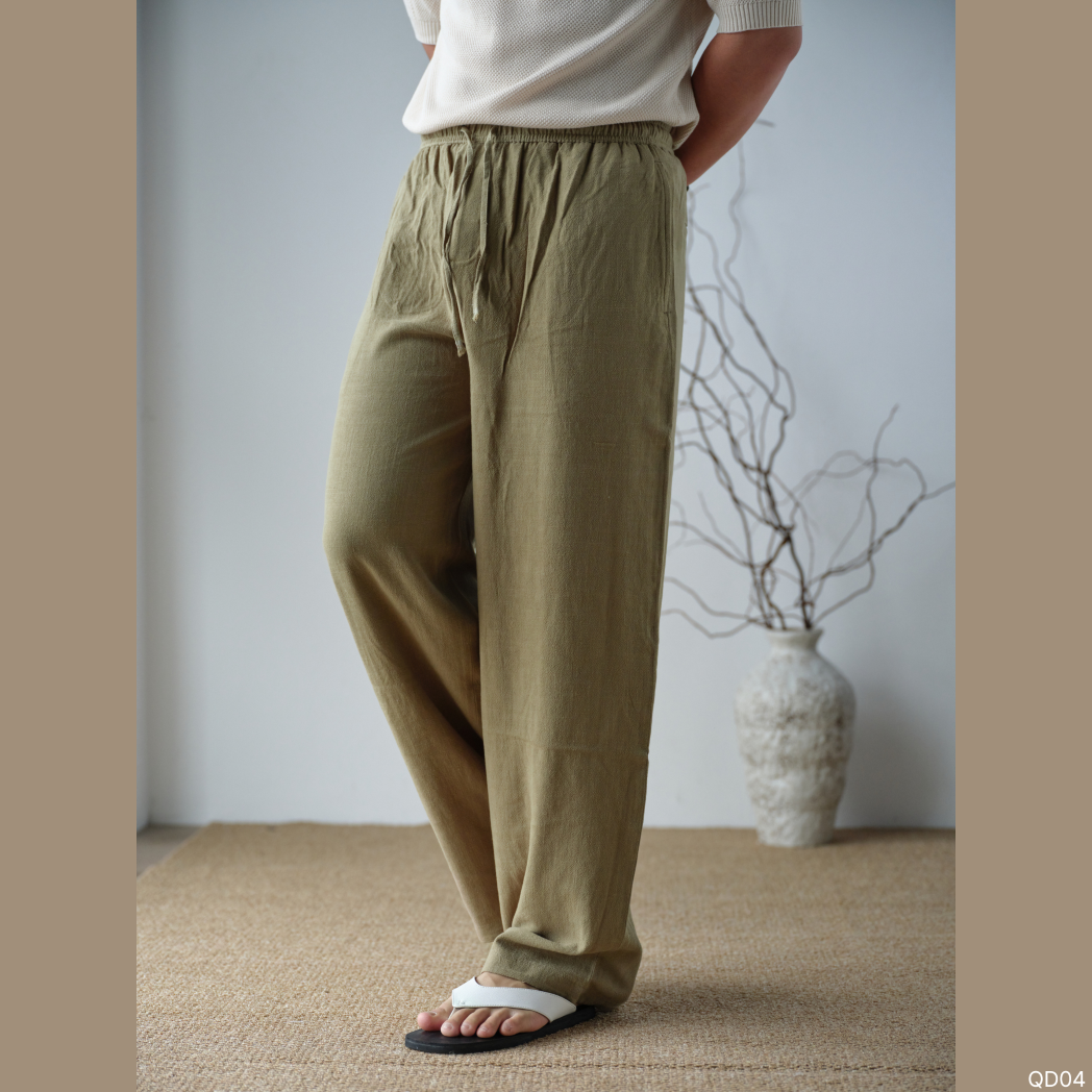 Quần Dài Tiago Vải Linen Form Wide Leg_thumbnail_4