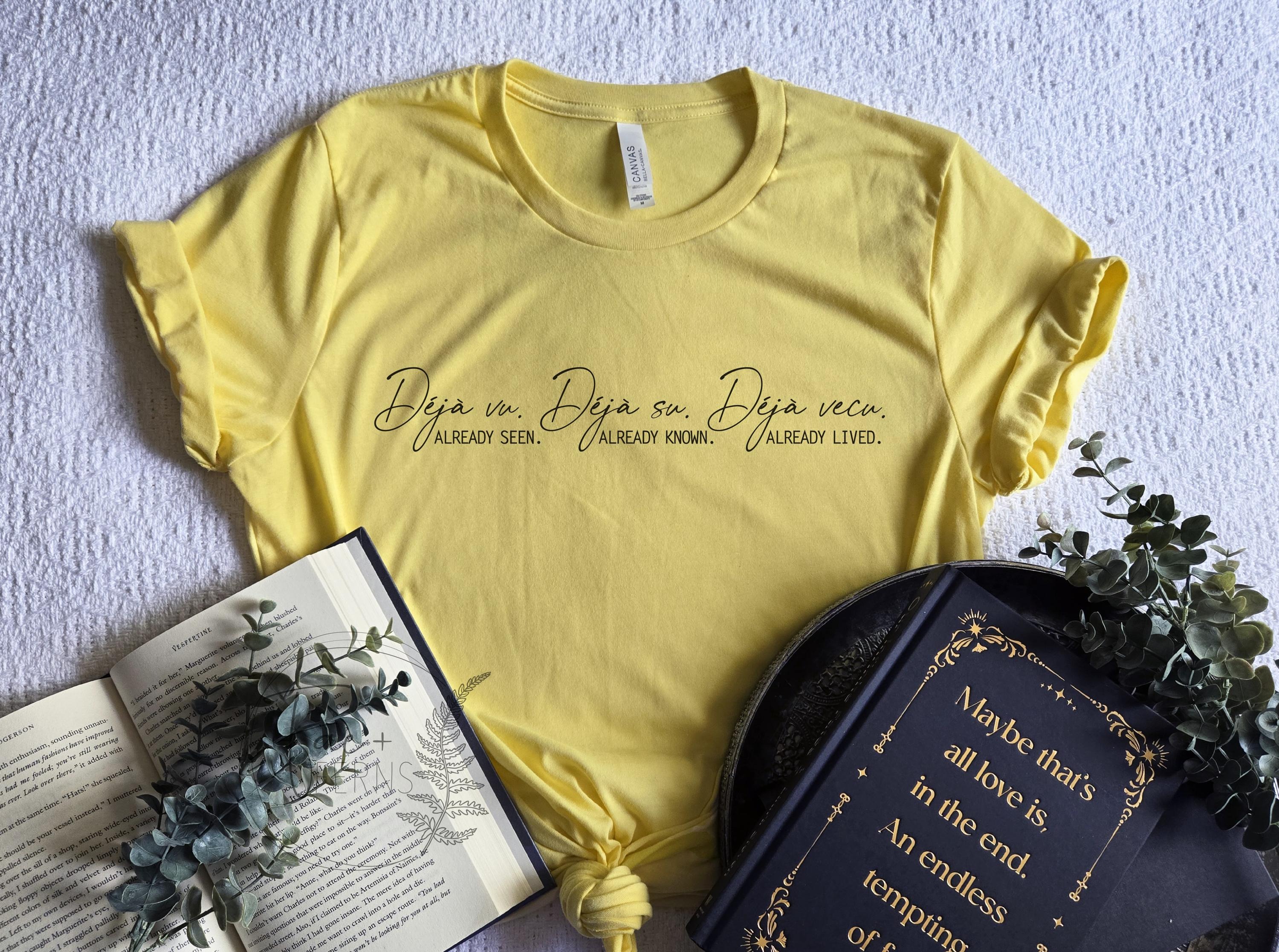Already Lived | Book Lovers T-Shirt DEJAVU
