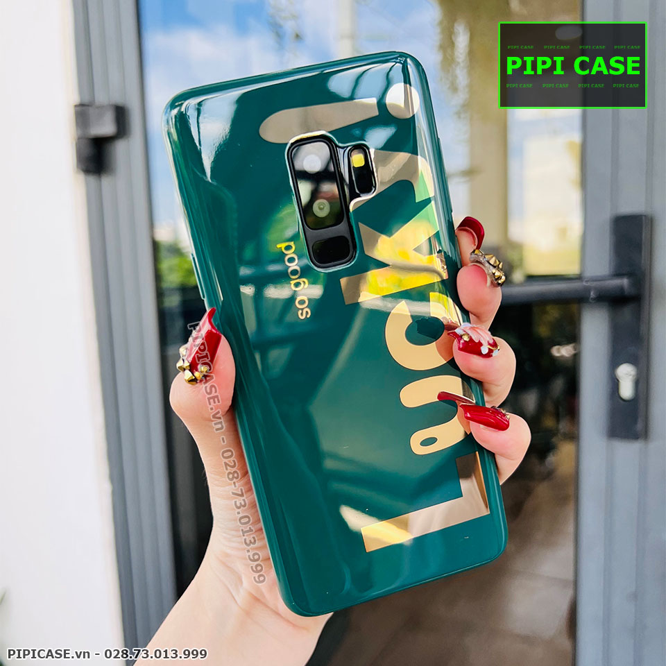 Ốp Lưng Samsung S9 Plus 5G - Lucky - Xanh Lá