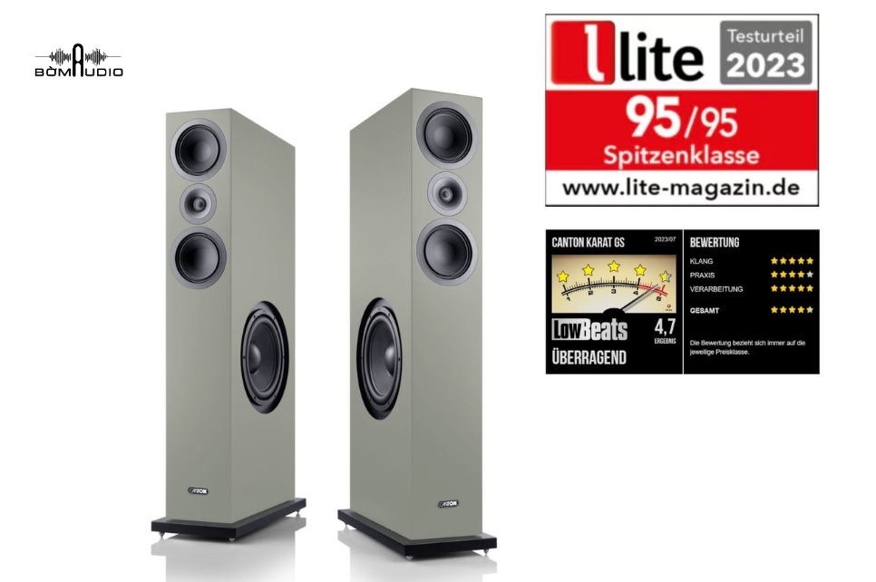 Đánh giá chi tiết loa cột Canton Karat GS Edition