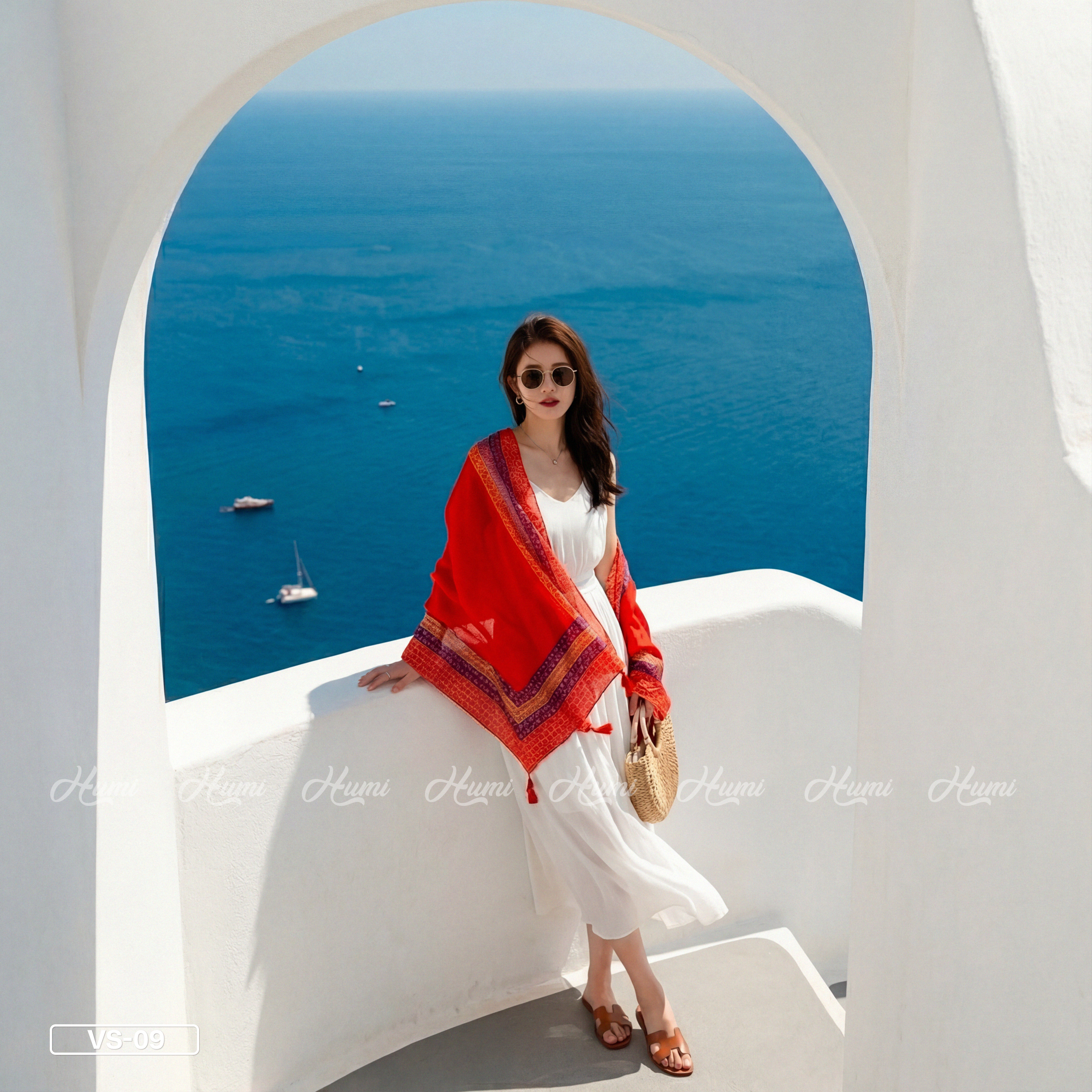 KHĂN HỌA TIẾT THỔ CẨM (VS09)