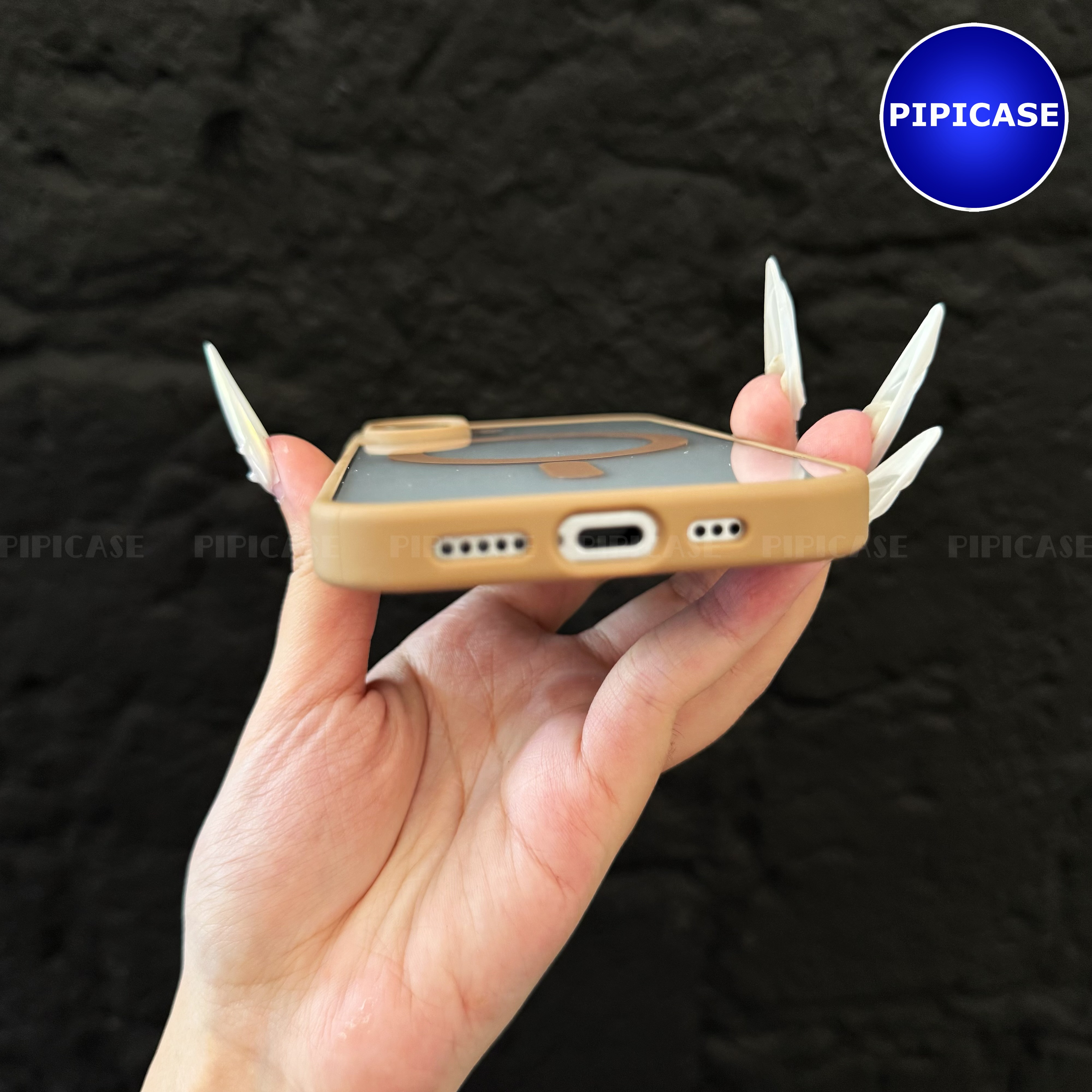 Ốp Lưng iPhone 16 - Chic - Nâu Nhạt_thumbnail_10