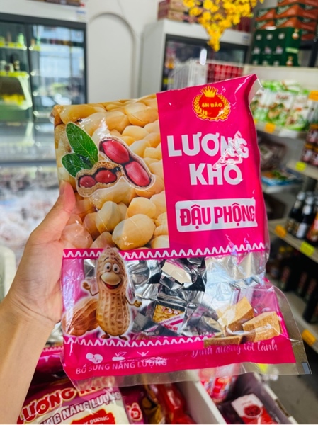Lương khô vị đậu phộng ( gói )