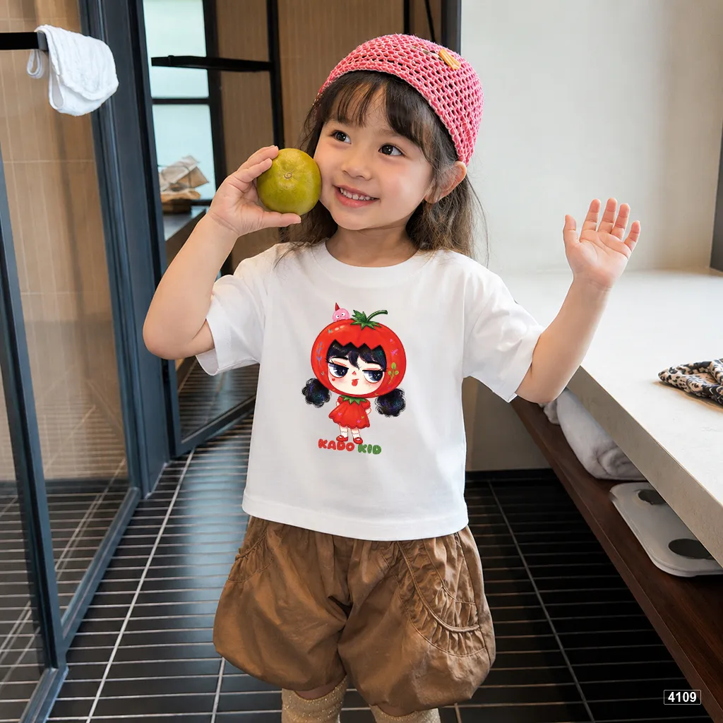 Áo thun bé trai bé gái hoạt hình Cà chua Kado 4109_thumbnail_2