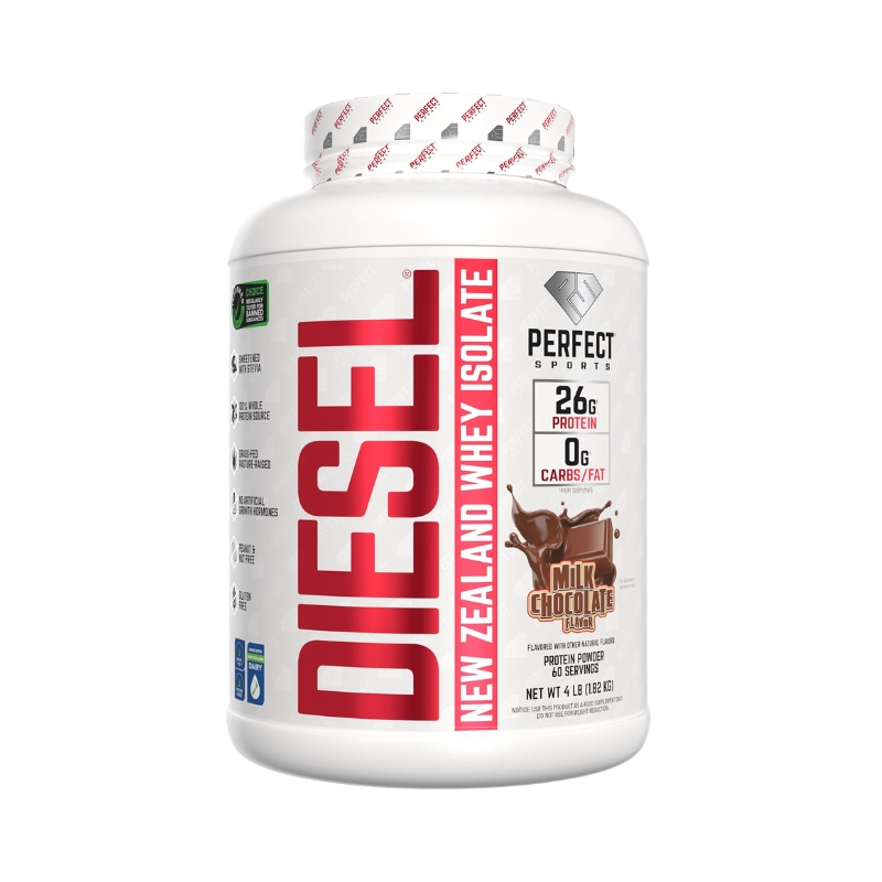 Perfect Sports Diesel New Zealand Whey Isolate, 4 Lbs