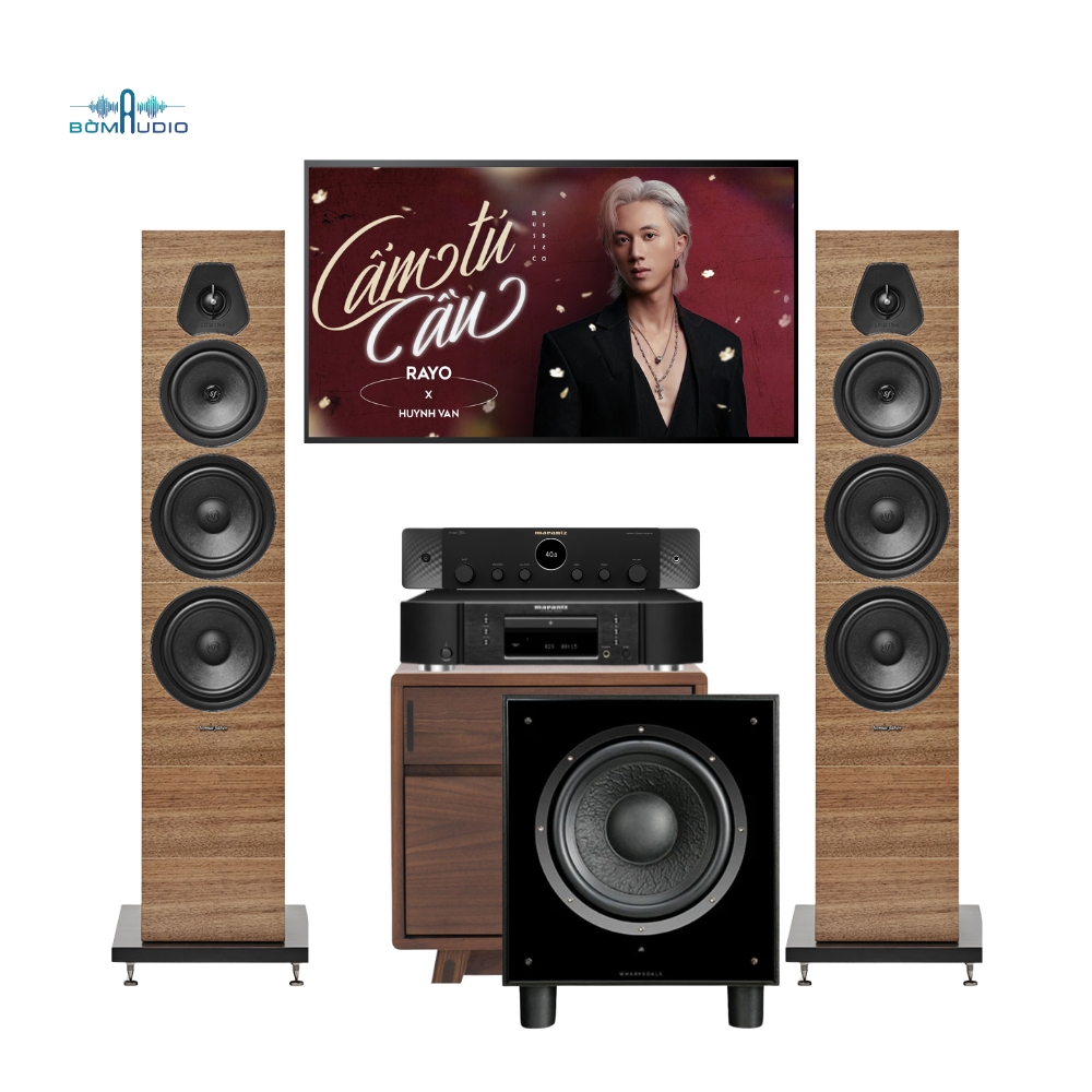 Combo Amply MARANTZ STEREO 70S + Đầu CD MARANTZ CD5005 + Loa Cột SONUS FABER LUMINA V + Loa Subwoofer WHARFEDALE SW12 – MAS4_thumbnail_2