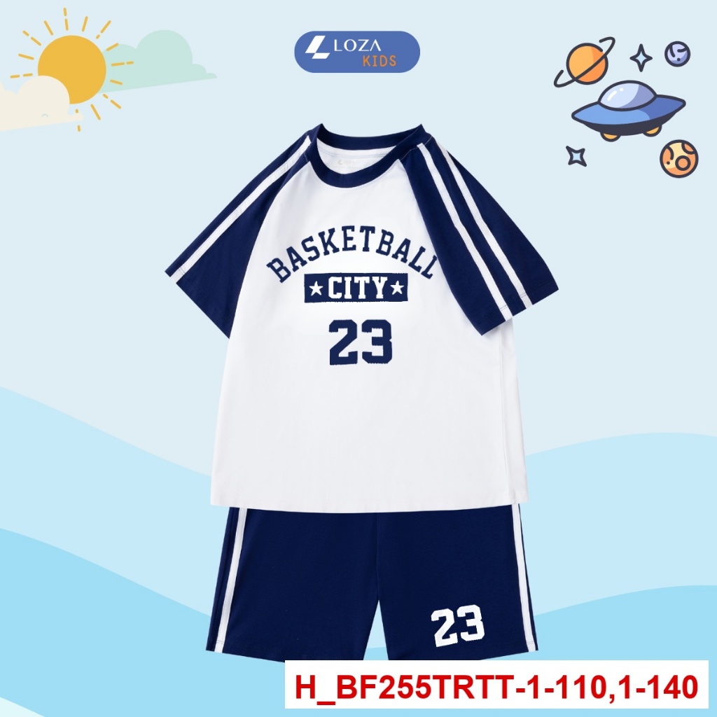 [XẢ KHO] Set bộ thun phối bé trai, bé gái lẻ size size từ 15-40kg - Loza Kids XABF01_thumbnail_13