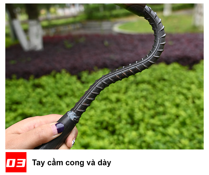 Cuốc Xới Đất - Vun Đậu Ngô - Xới Cỏ Tiện Dụng_thumbnail_3