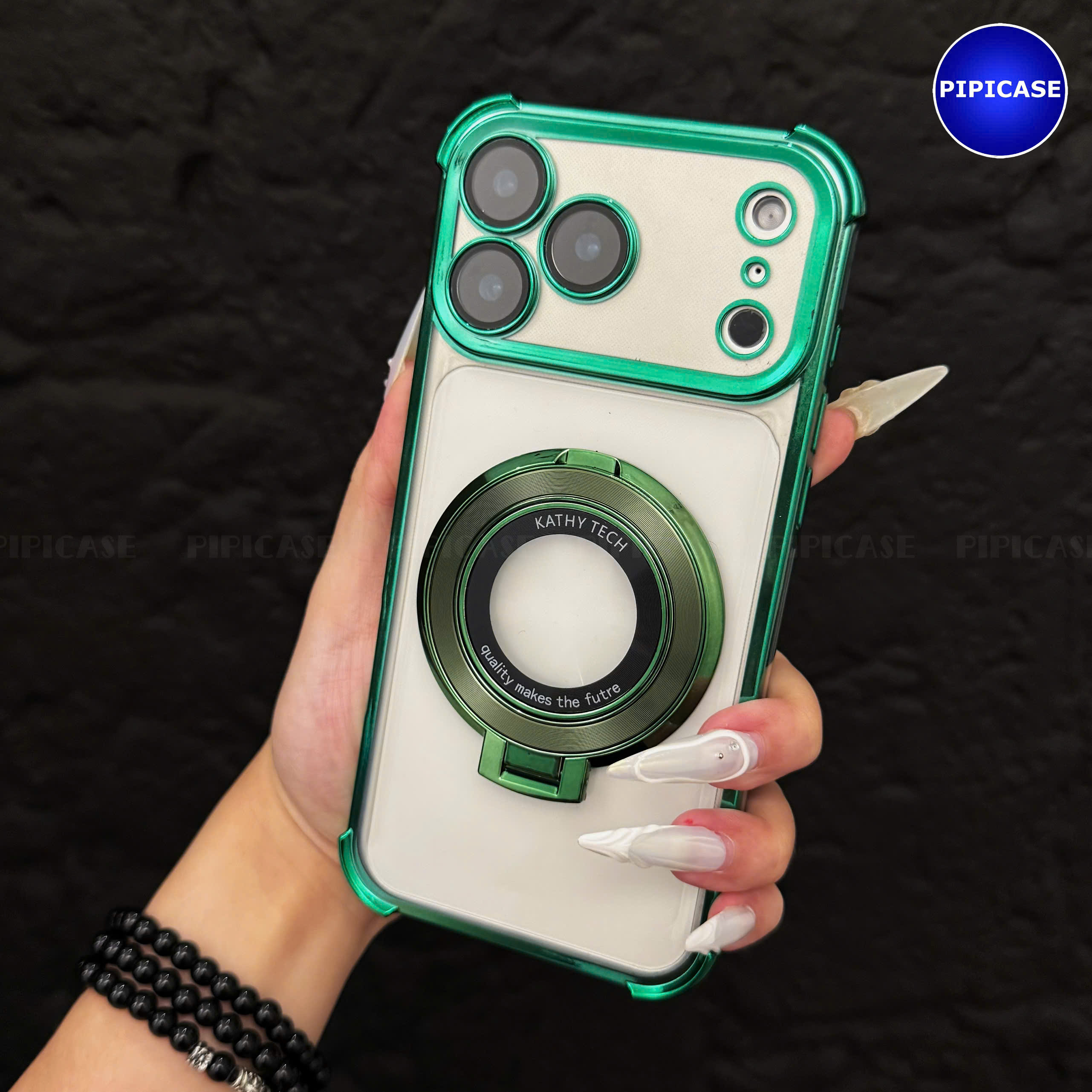 Ốp Lưng iPhone 17 Pro - Ven - Xanh Lá_thumbnail_11
