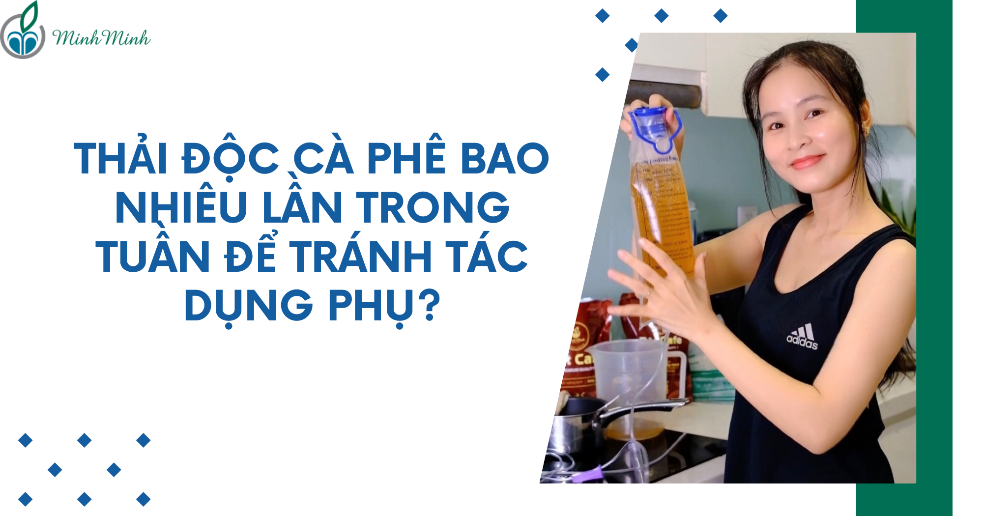 Thải độc cà phê bao nhiêu lần trong tuần để tránh tác dụng phụ?