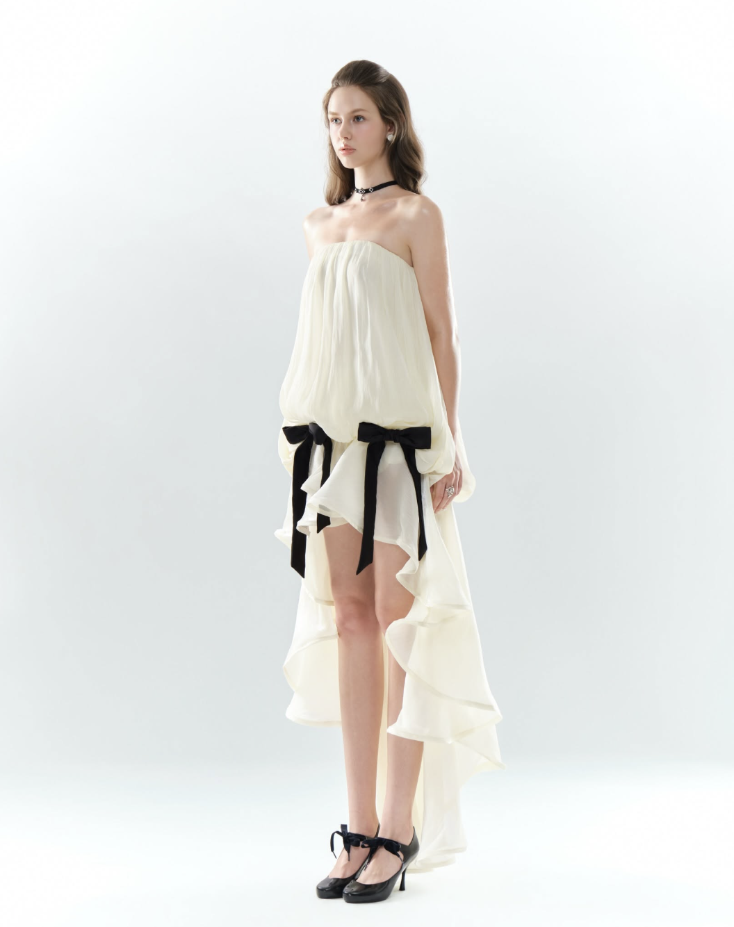 BUBBLE - SOLEIL NOIR BOW DRESS