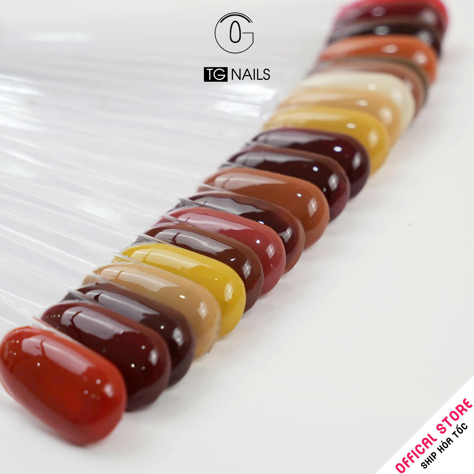 ComBo 20 màu Nâu TG Nails kèm bảng màu_thumbnail_5