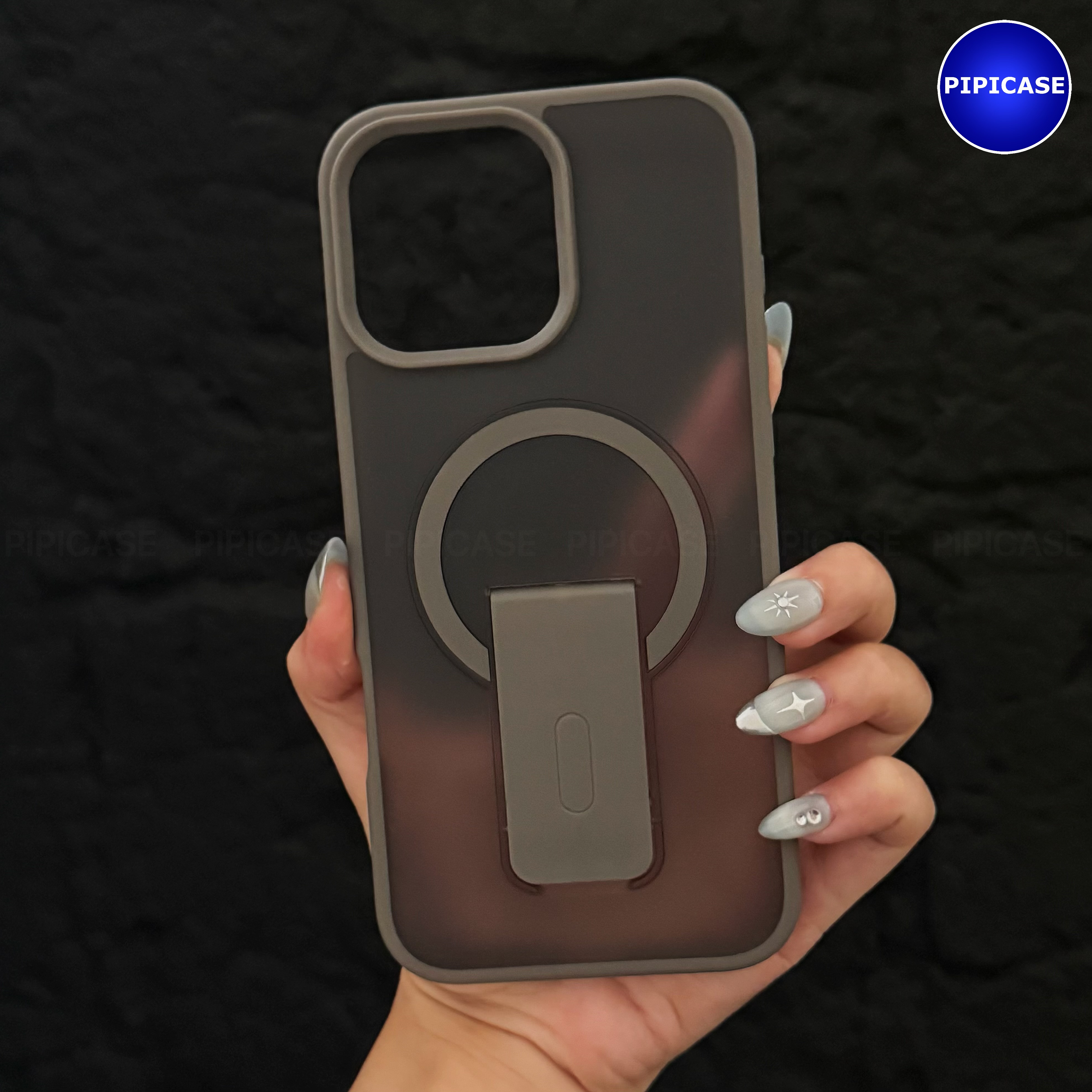 Ốp Lưng iPhone 16 Pro Max - Quin - Xám_thumbnail_11