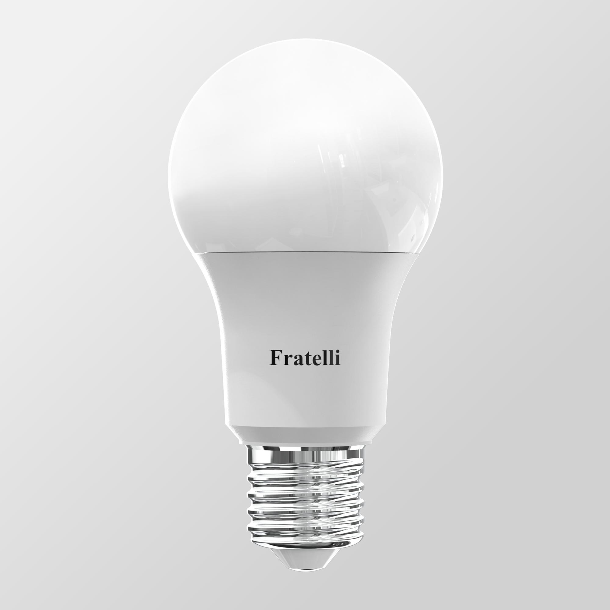 Bóng Đèn LED Bulb FRATELLI FA01 5W 7W 9W 11W E27 Siêu Sáng Tiết Kiệm Điện CRI>80 Ánh Sáng Trung Thực Bền 25.000h