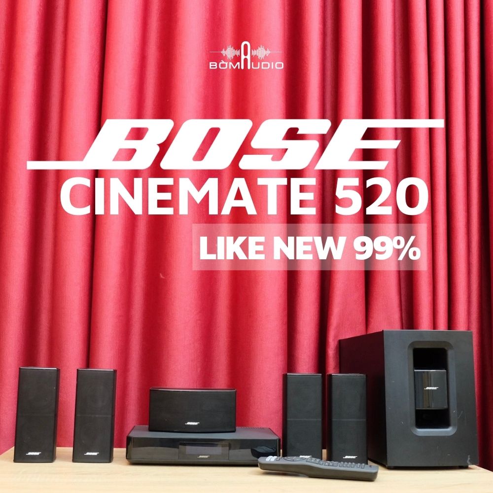 [LIKENEW 98%] Dàn Âm Thanh BOSE CINEMATE 520_thumbnail_0