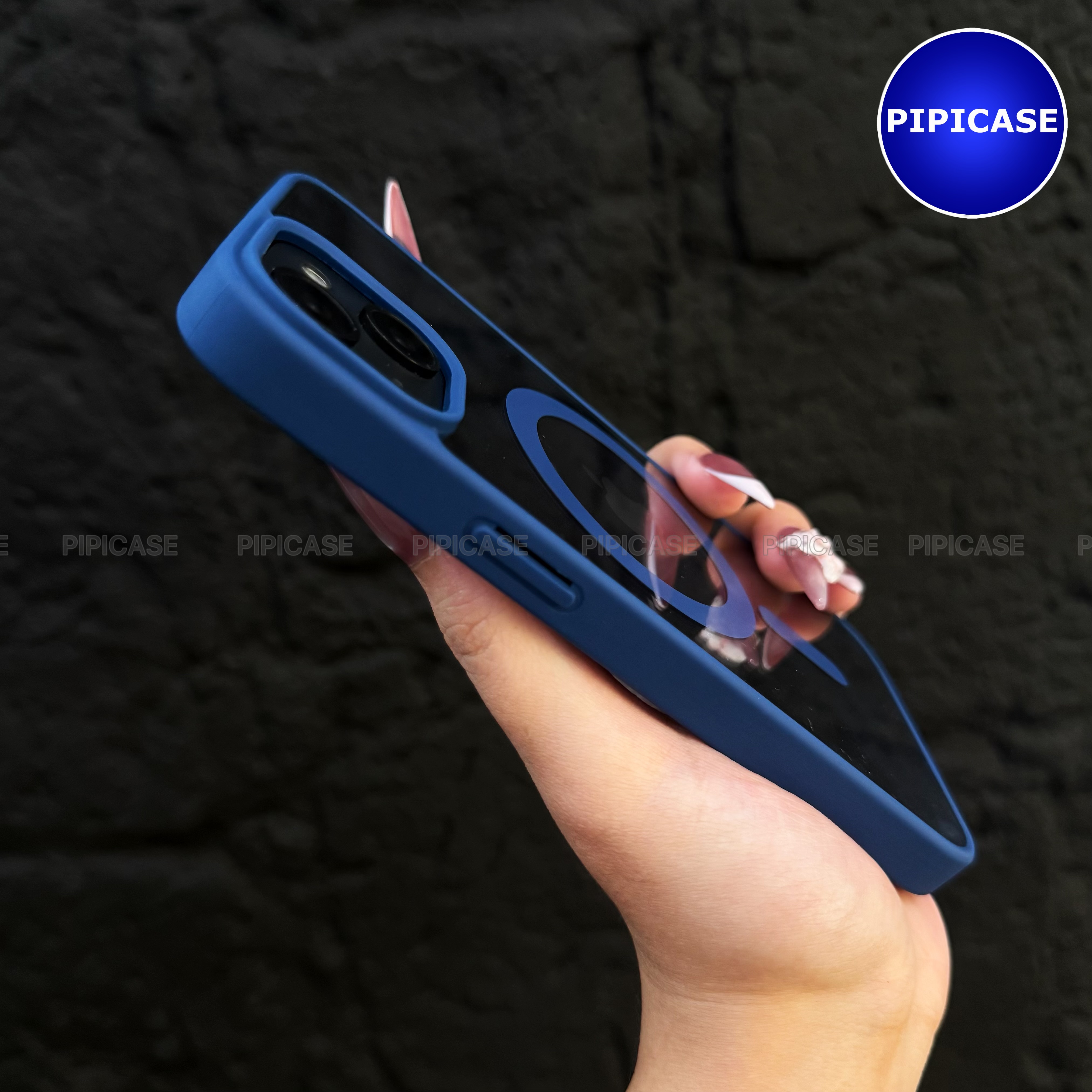 Ốp Lưng iPhone 15 Plus - Chic - Xanh Dương_thumbnail_4