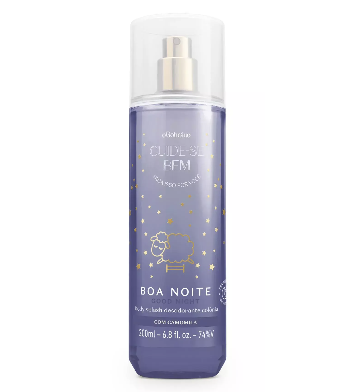 CUIDE-SE BEM BODY SPLASH BOA NOITE, 200ml