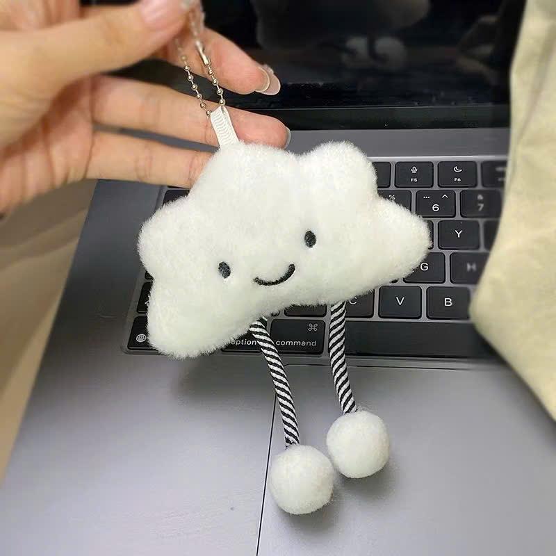 Móc Khoá Đám Mây Trắng Nhồi Bông Dễ Thương PK032_thumbnail_0
