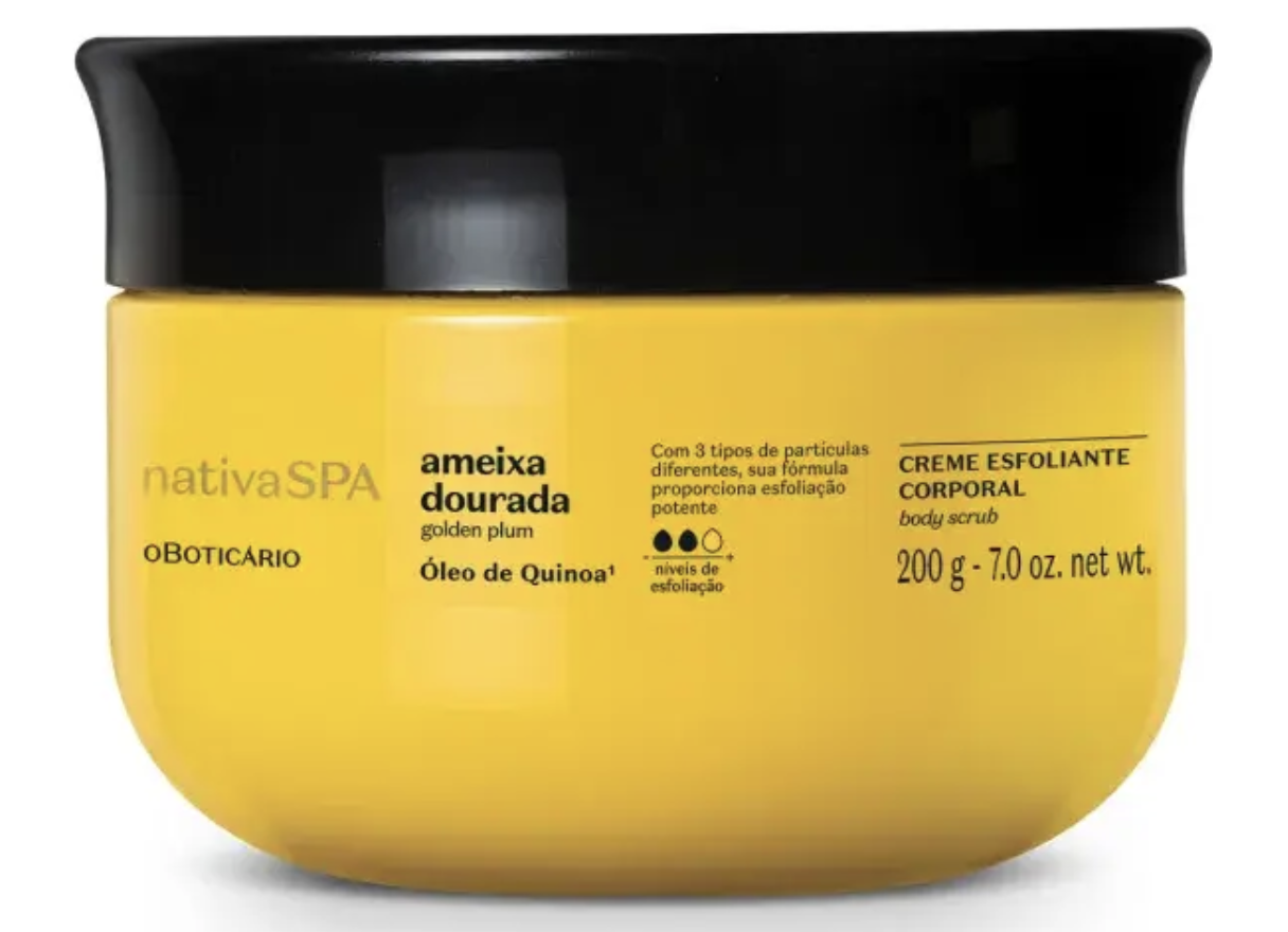 NATIVA SPA EXFOLIANTE CORPORAL CIRUELA DORADA, 200G