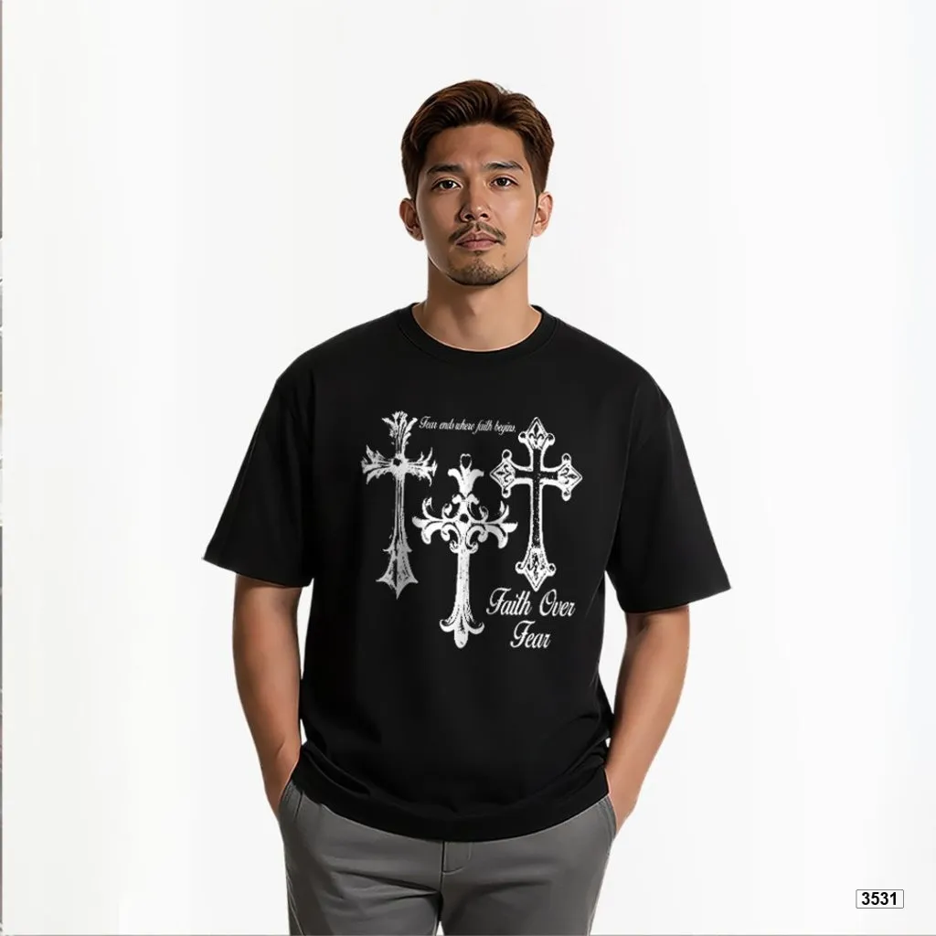 Áo thun nam form rộng cổ điển in artwork TeePrint 3531_thumbnail_1