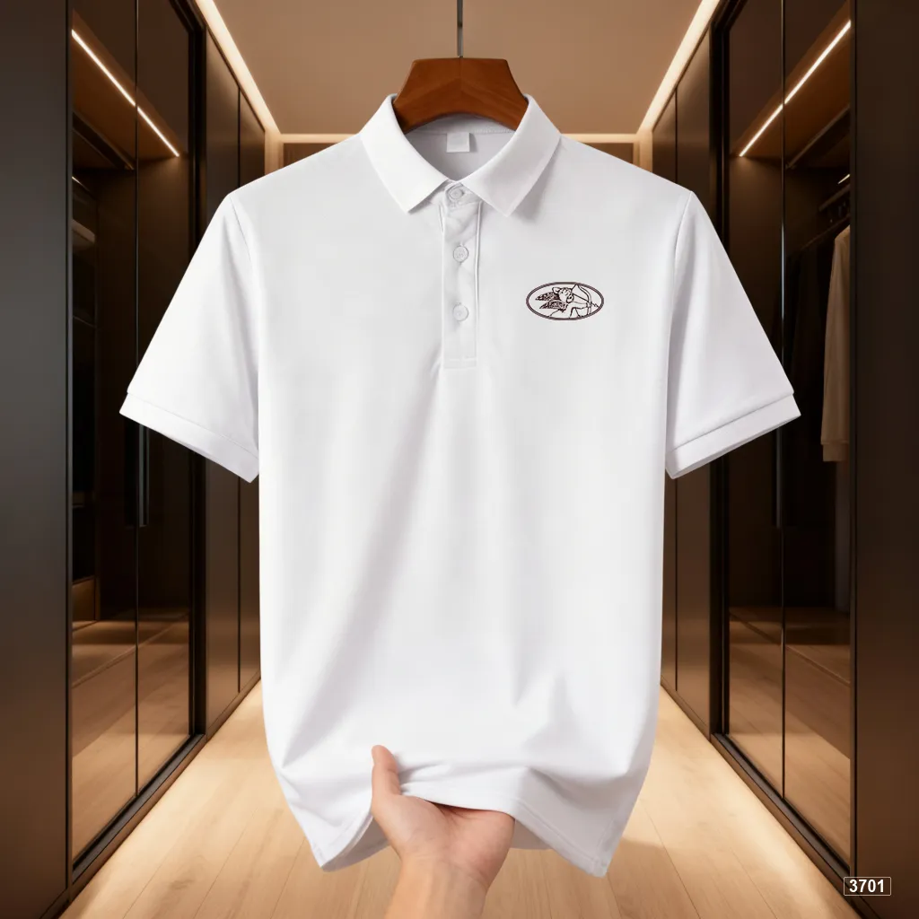 Áo polo nam chất cá sấu phong cách cổ điển Polux 3701